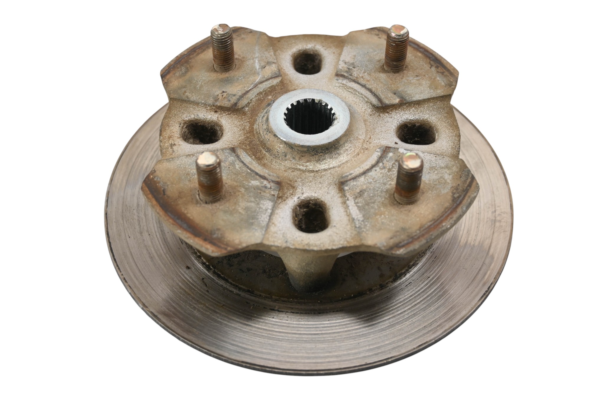 03 Suzuki Vinson 500 4x4 Front Wheel Hub & Rotor Left Or Right LTA500F