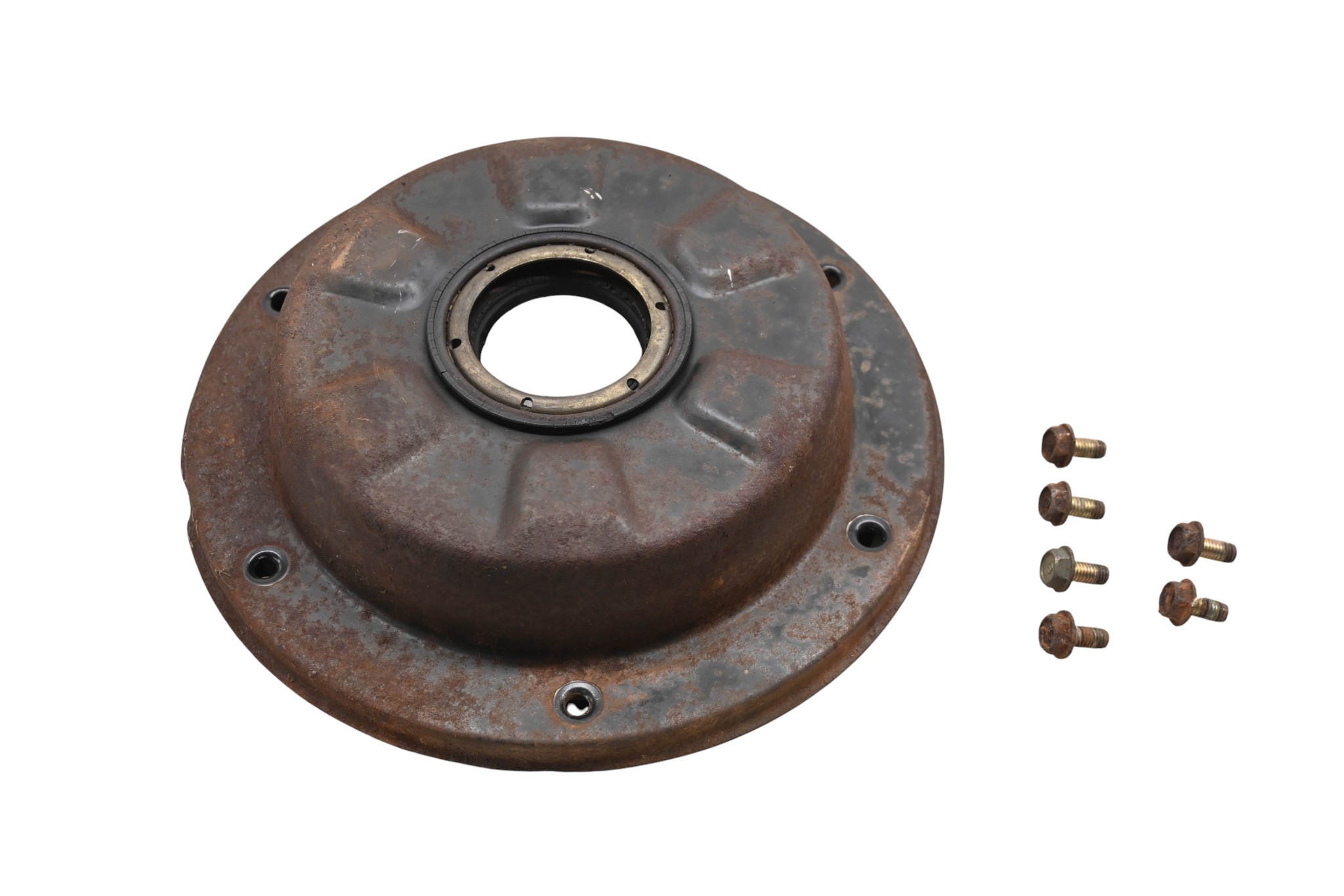 85 Honda Fourtrax 125 2x4 Rear Brake Drum Cover TRX125