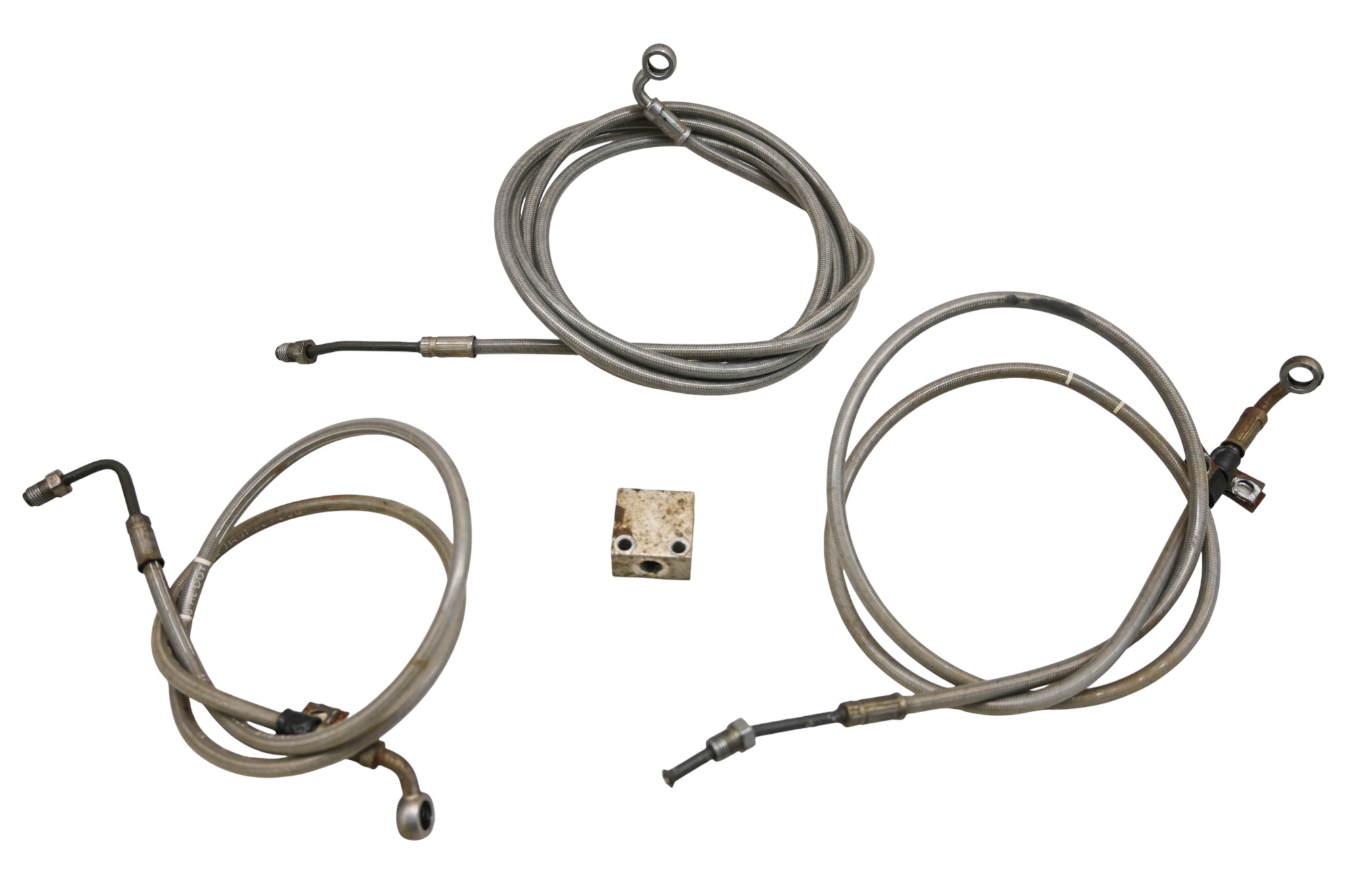 14 Polaris Ranger Crew 570 4x4 Rear Brake Lines & Fitting