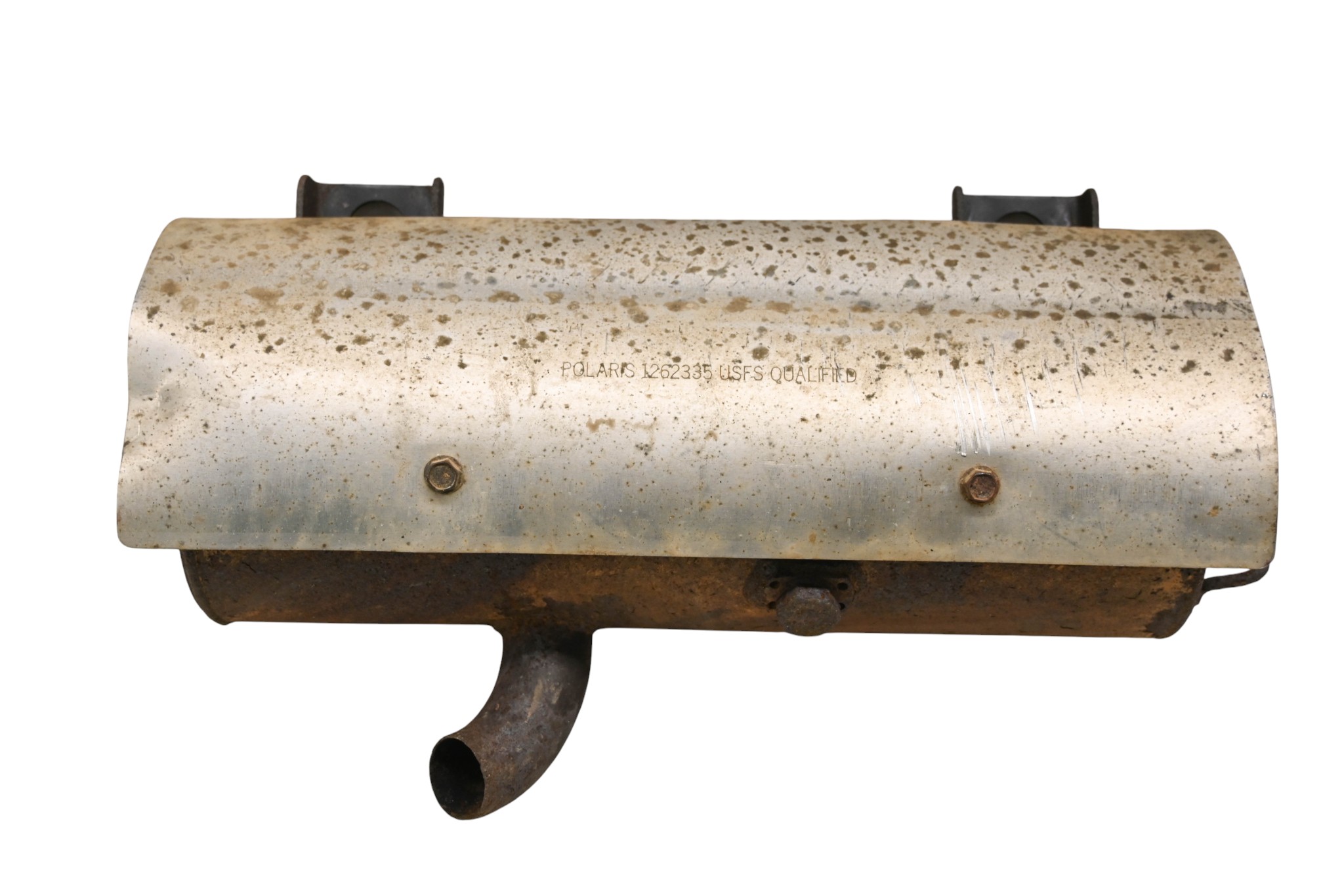 14 Polaris Ranger Crew 570 4x4 Muffler Exhaust Pipe