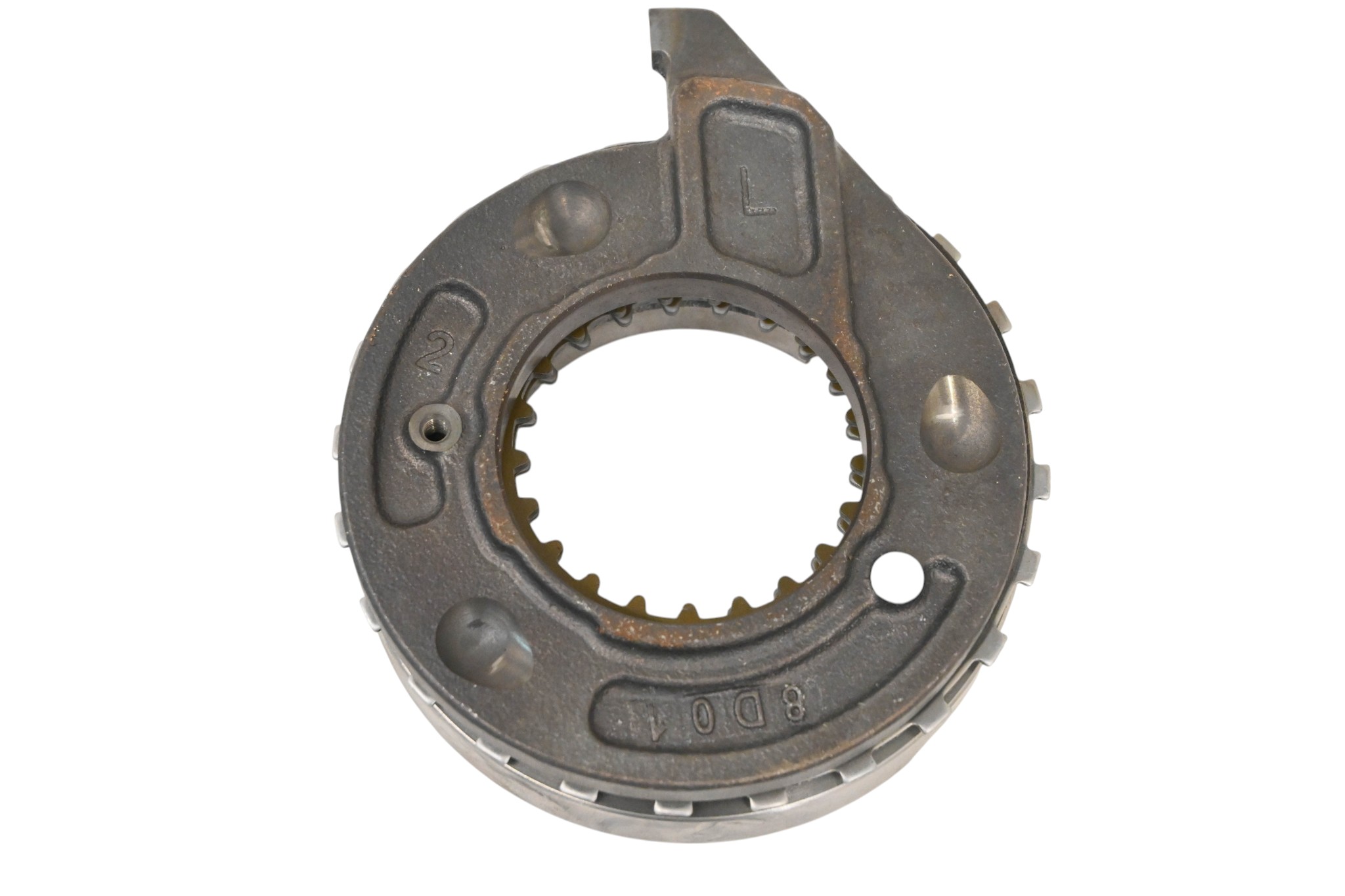 18 Kubota RTV-X900W Rear Left Brake Actuator & Plate