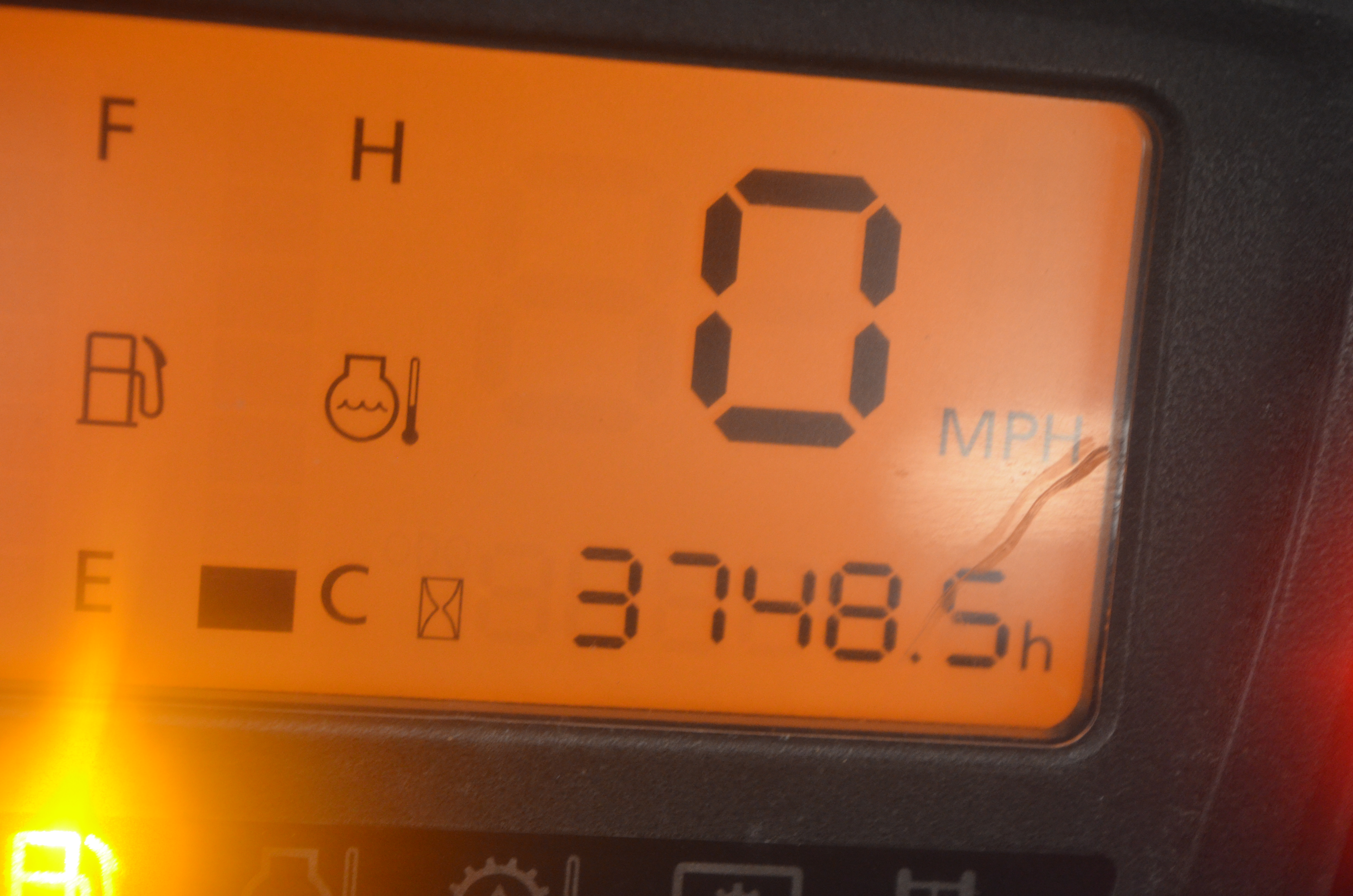 18 Kubota RTV-X900W Speedometer Dash