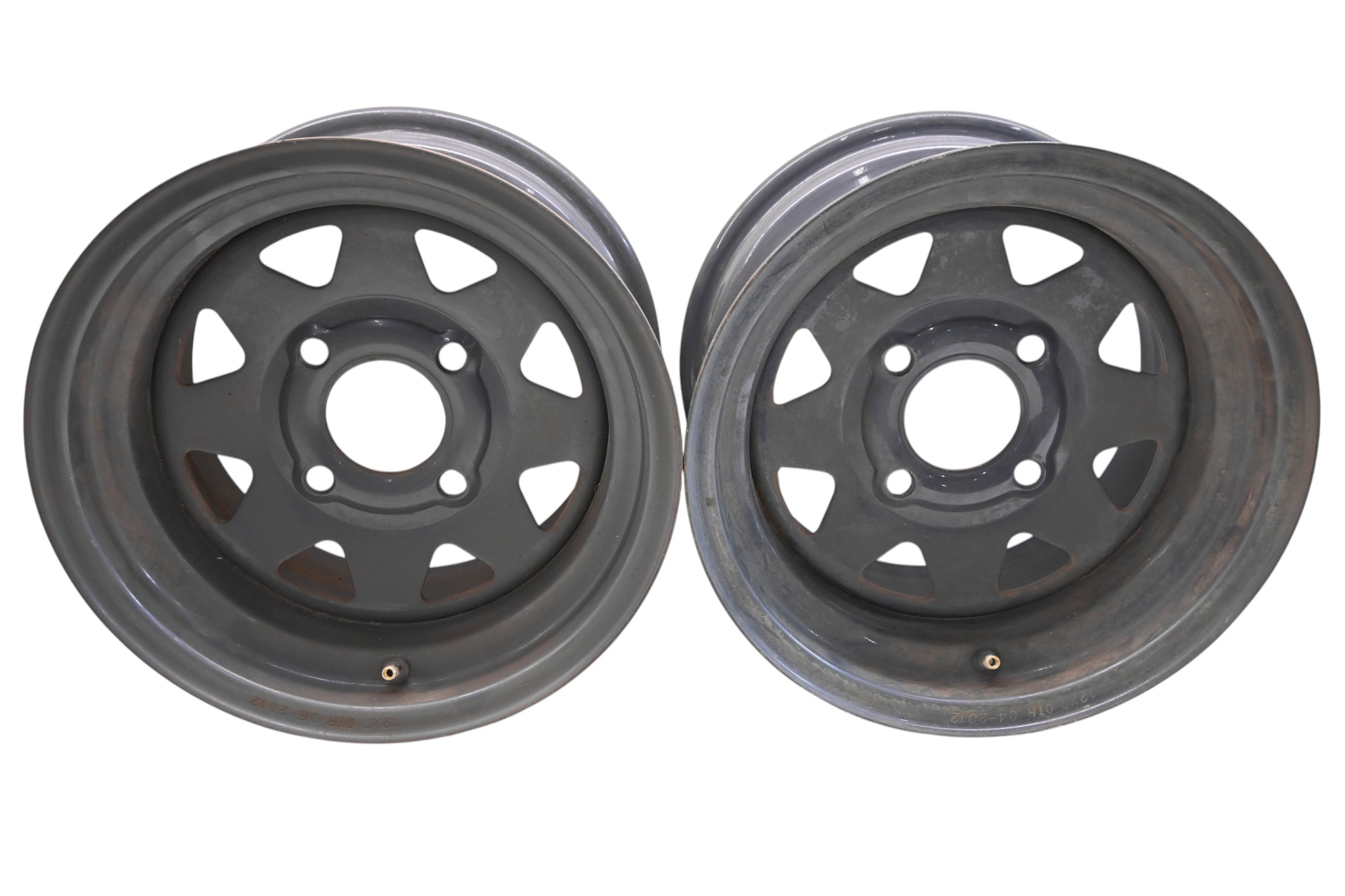 12 Kubota RTV400Ci Front Wheels Rims 12X7 4/115