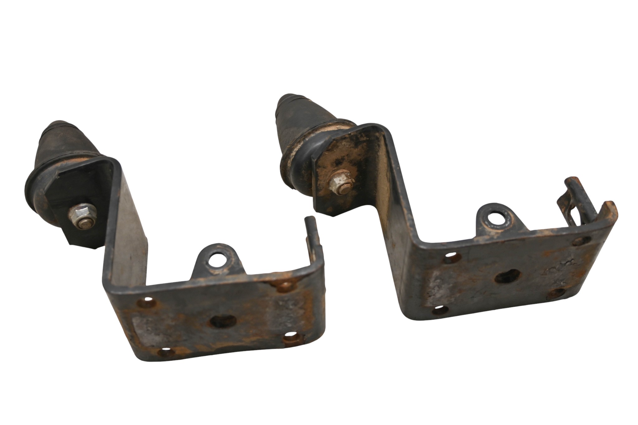 02 Kawasaki Mule 3010 4x4 Rear Shock Brackets Mounts Bump Stop KAF620