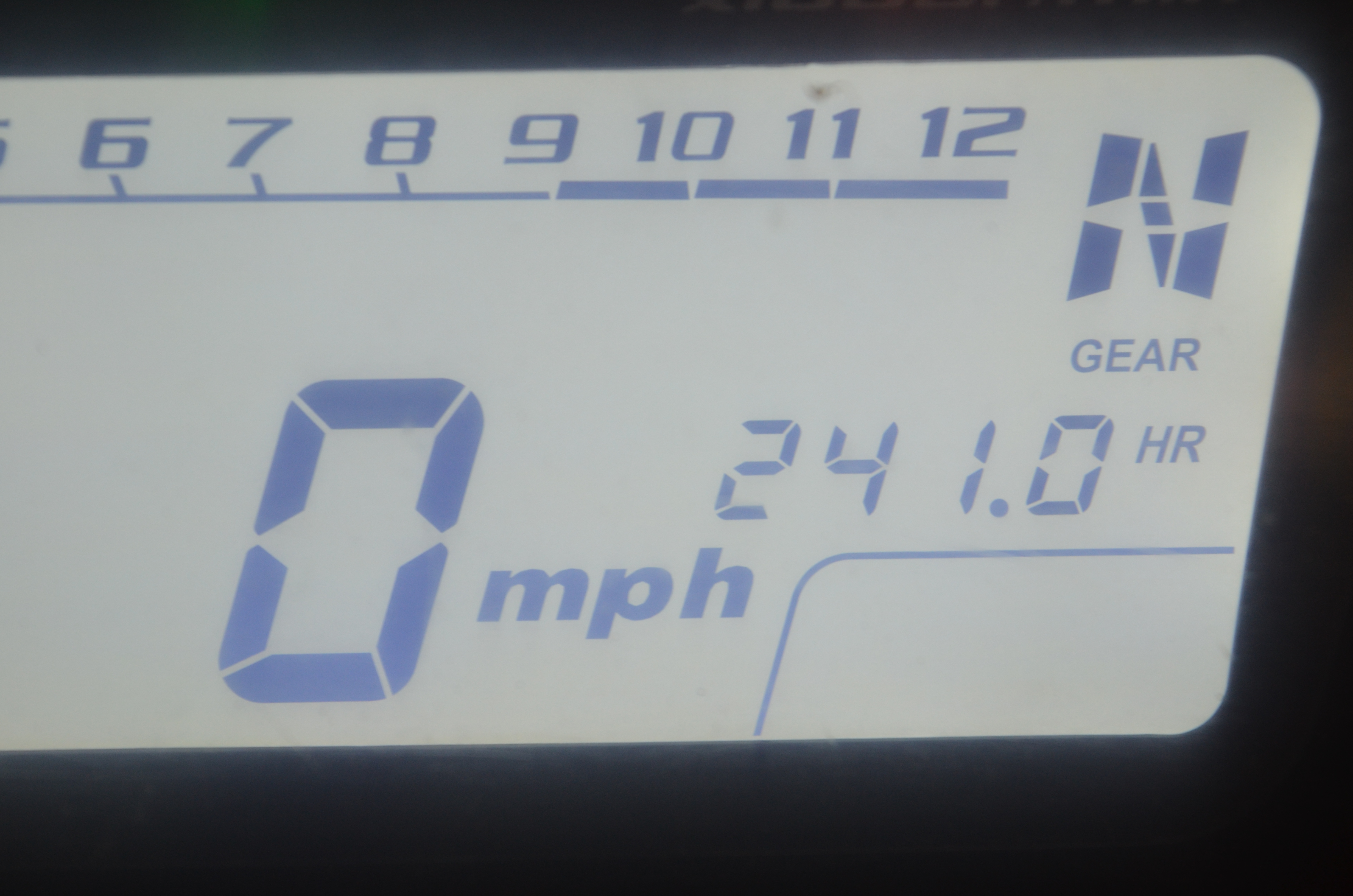 23 Bighorn Explorer 450 VXL-T Speedometer Dash