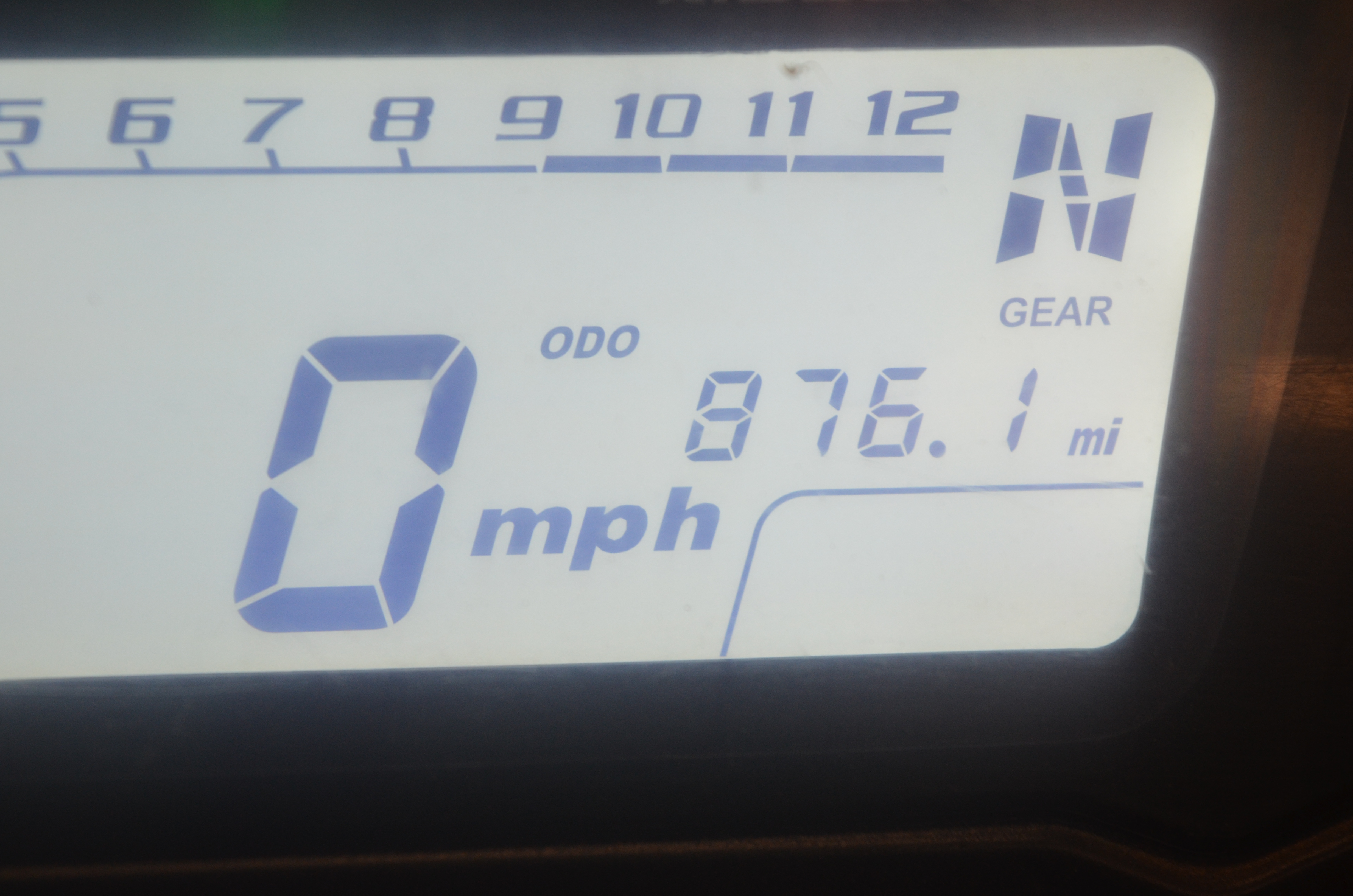 23 Bighorn Explorer 450 VXL-T Speedometer Dash