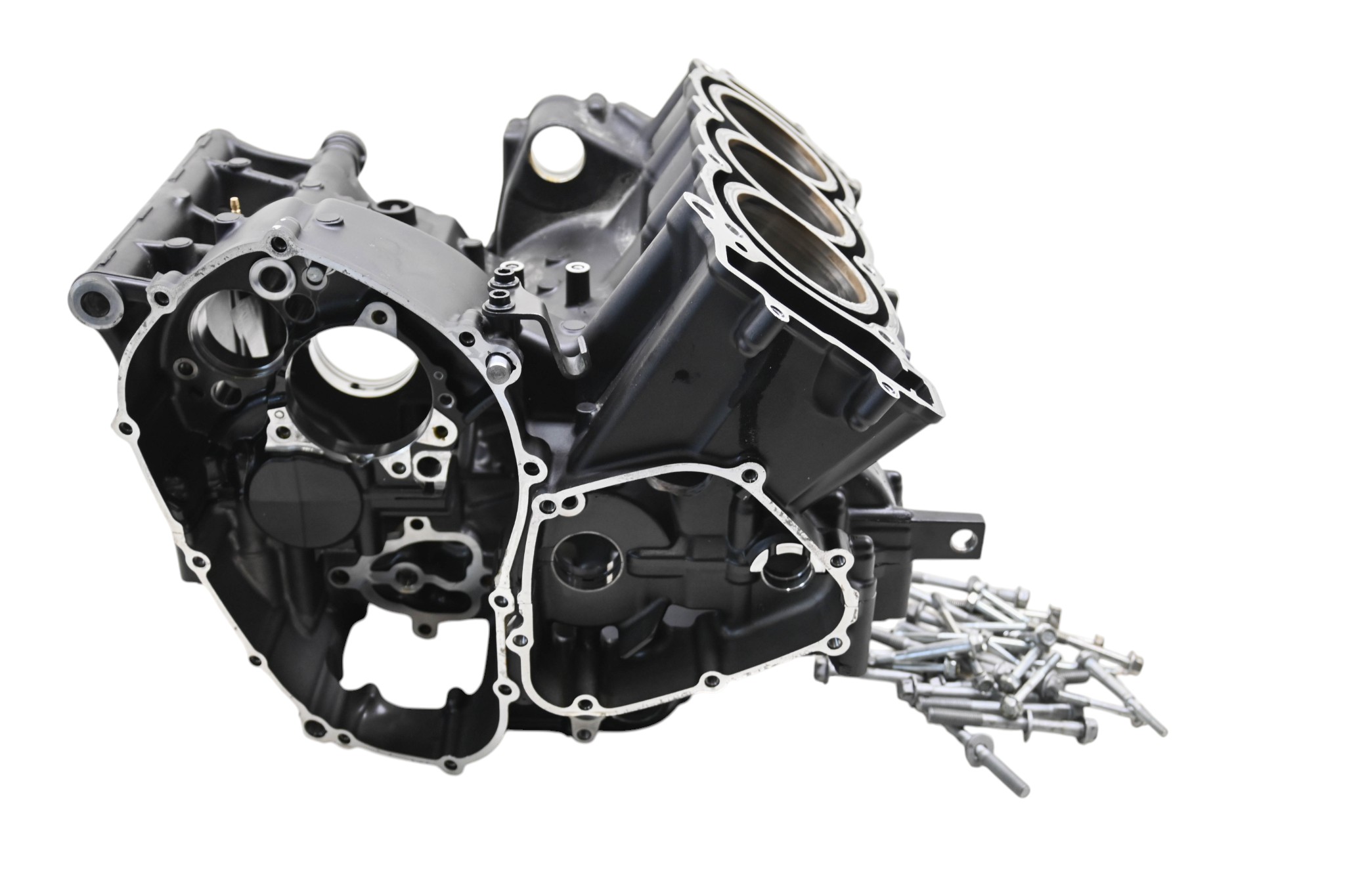 24 Yamaha XSR900 Crankcase Center Crank Case & Cylinders