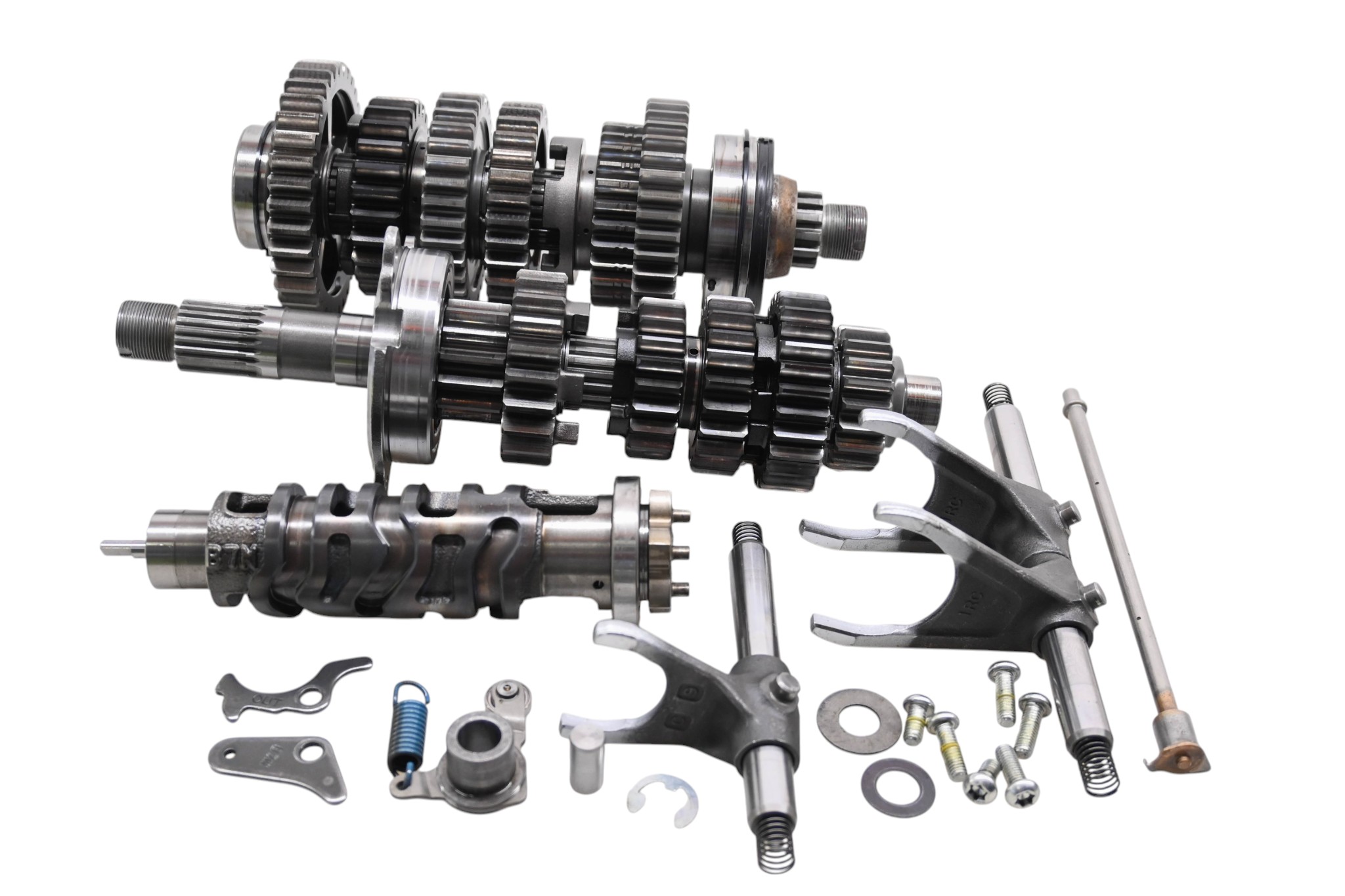 24 Yamaha XSR900 Transmission Shift Forks & Drum