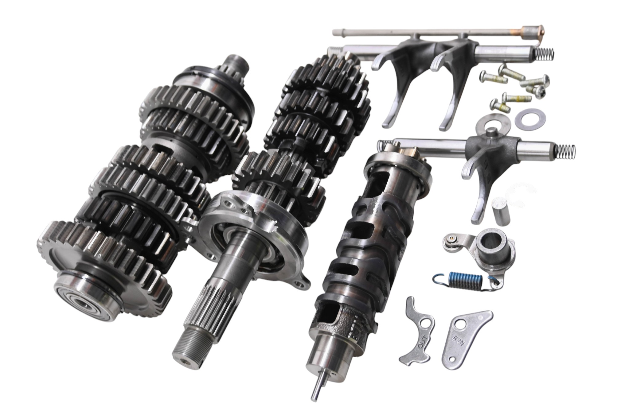 24 Yamaha XSR900 Transmission Shift Forks & Drum