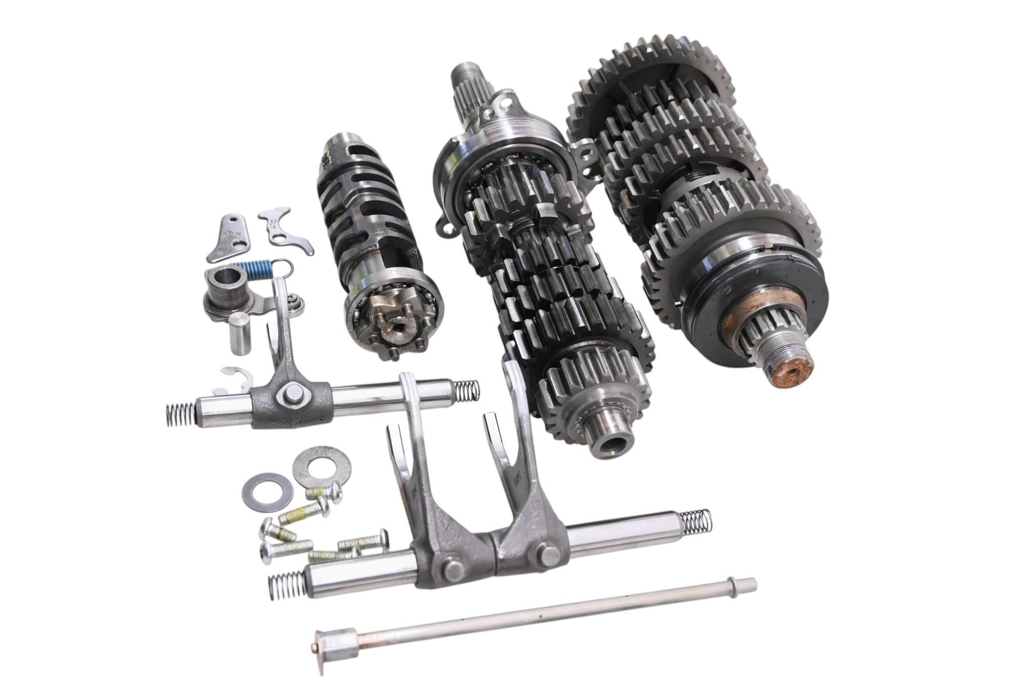 24 Yamaha XSR900 Transmission Shift Forks & Drum