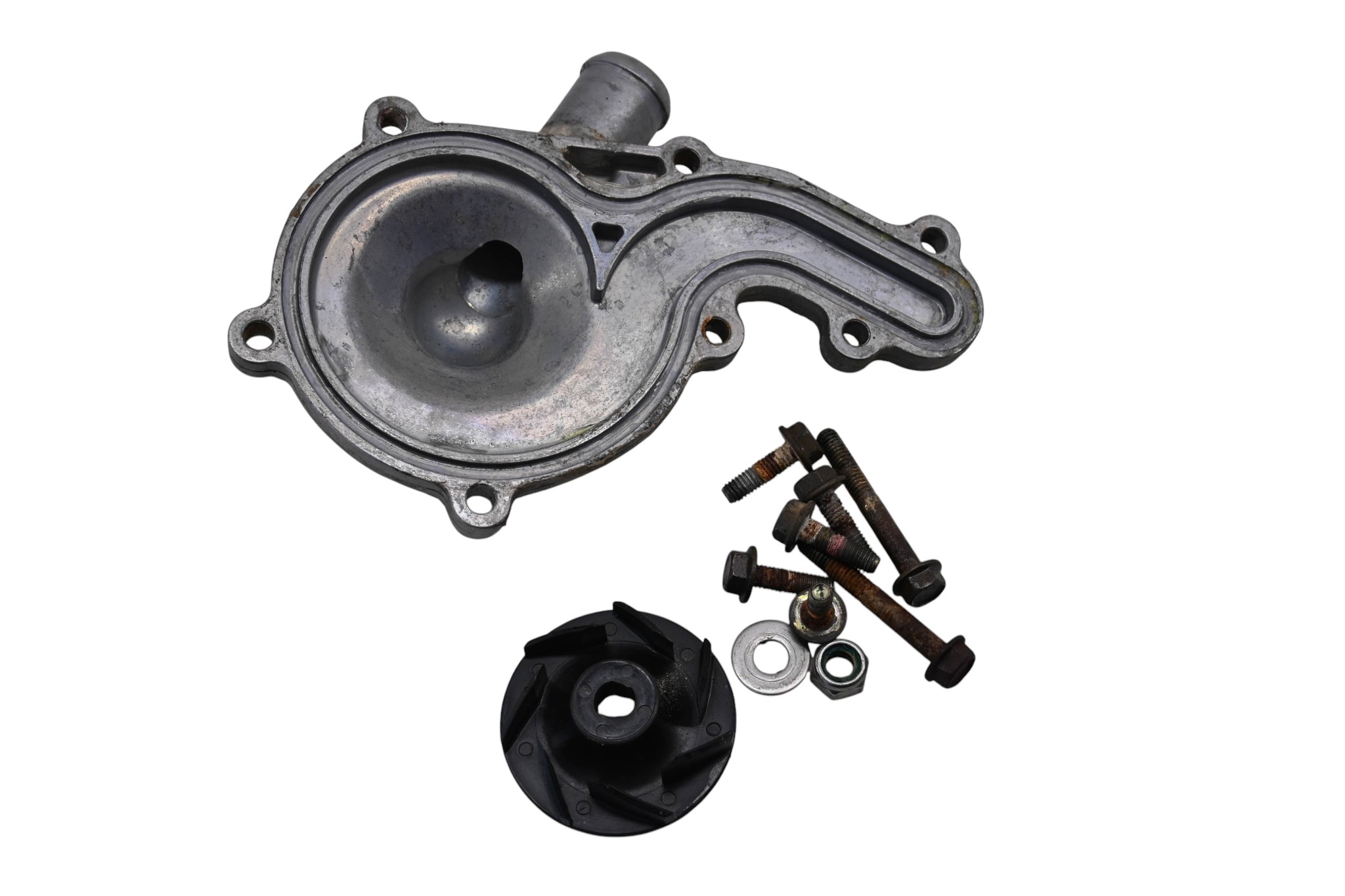 10 Polaris Big Boss 800 6x6 Water Pump Cover & Impeller