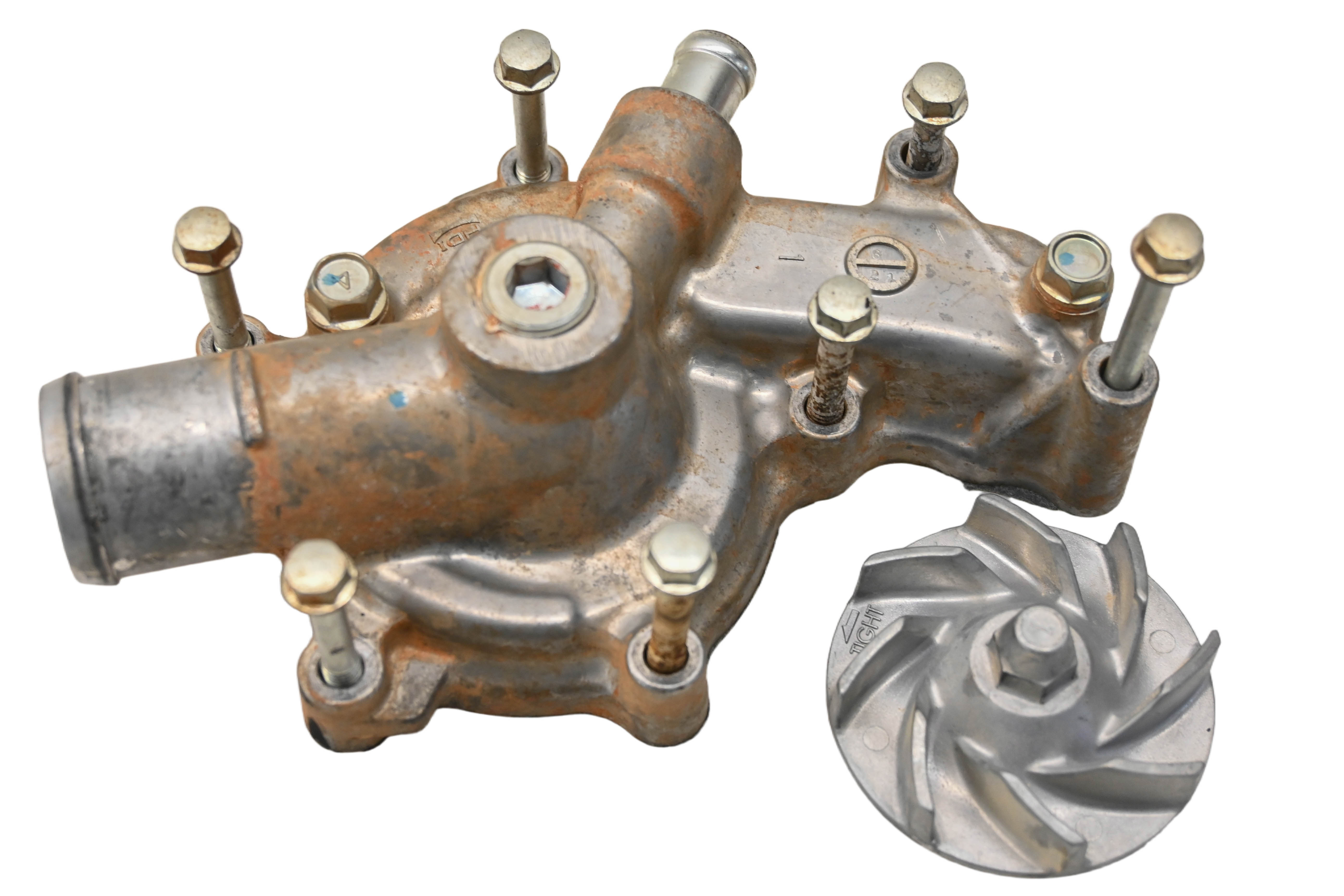 23 Kubota RTV-XG850 Water Pump Cover & Impeller Sidekick 850