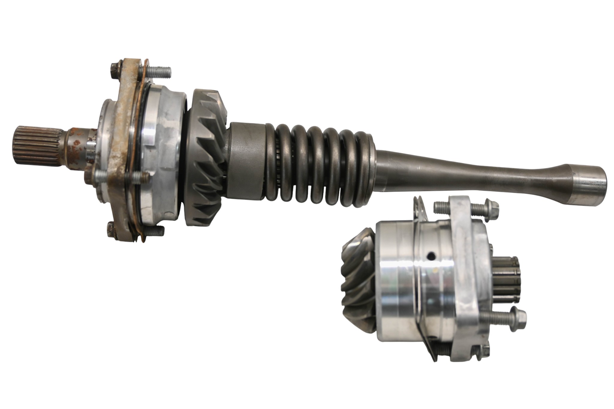 04 Kawasaki KFX700 2x4 Transmission Bevel Gears Output Shaft V-Force