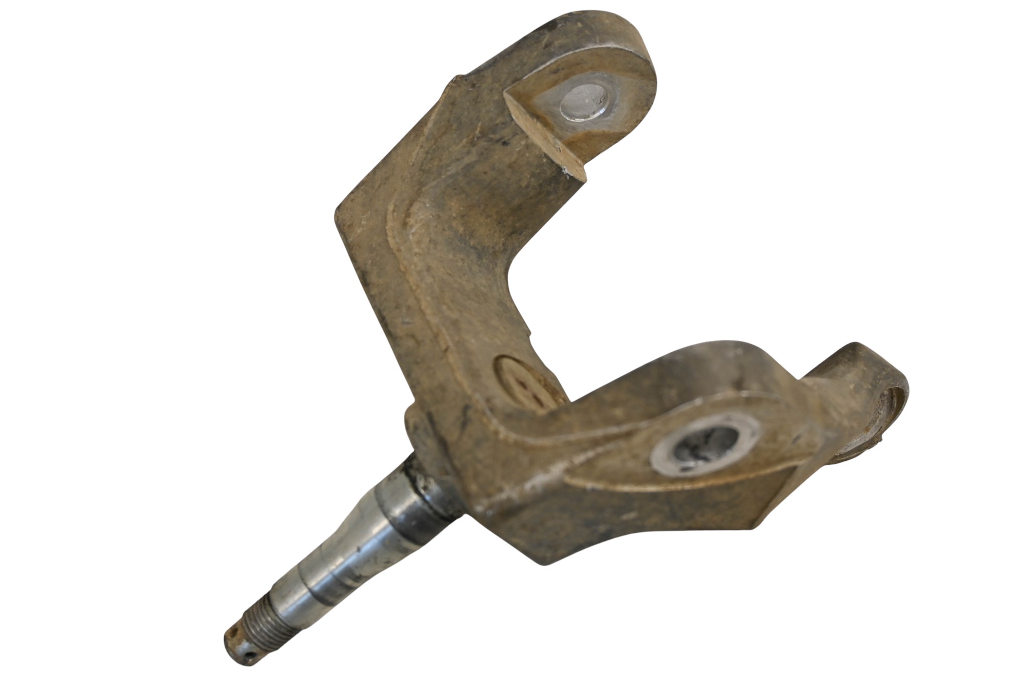 04 Kawasaki KFX700 2x4 Front Left Spindle Knuckle V-Force