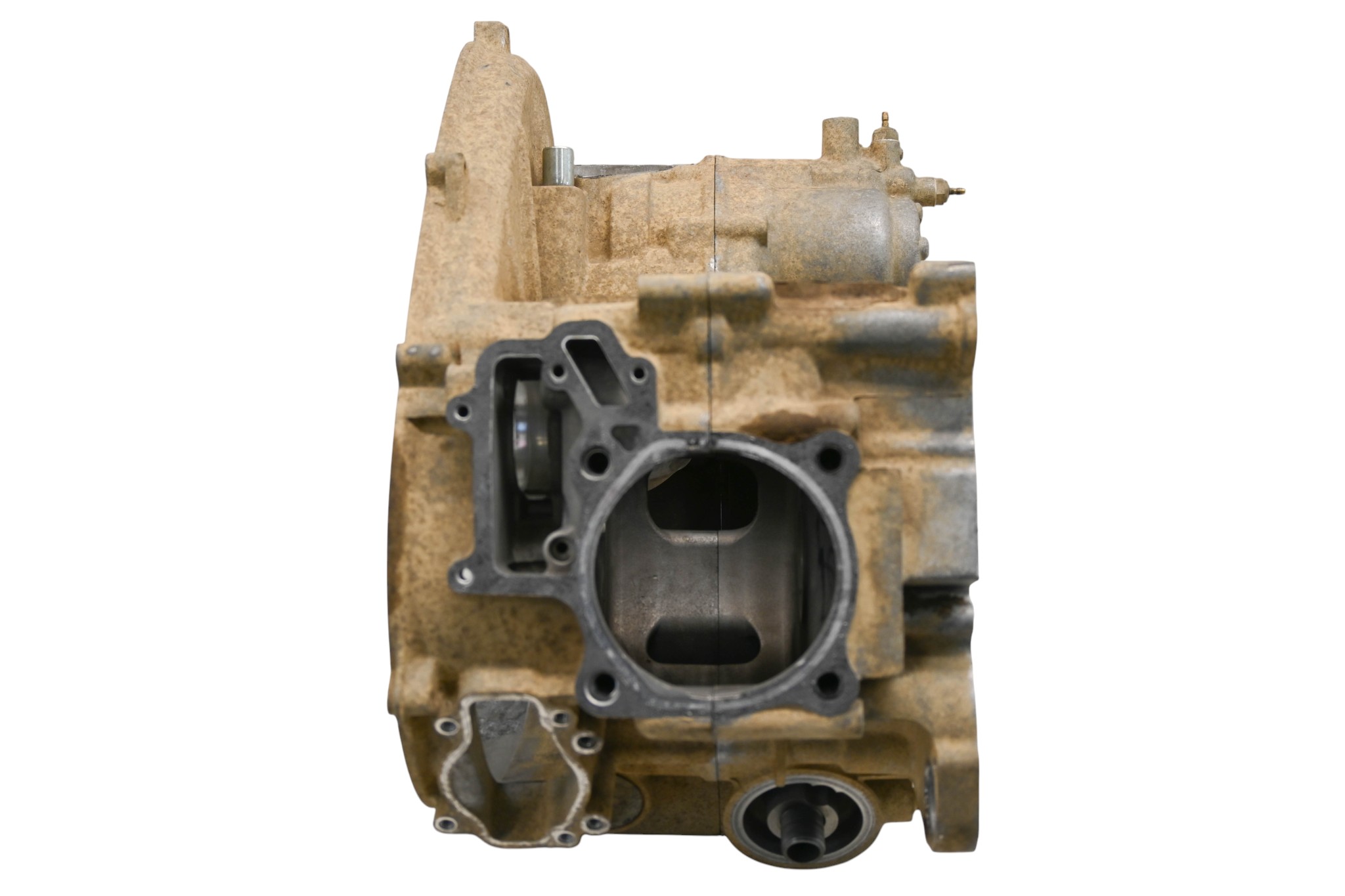 04 Kawasaki KFX700 2x4 Crankcase Center Crank Case V-Force