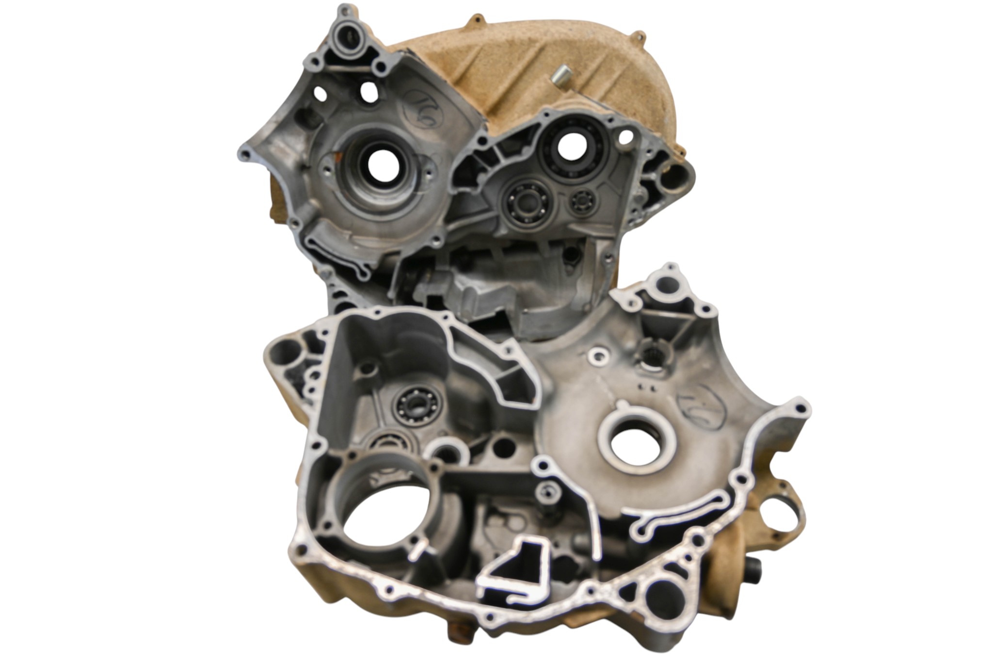 04 Kawasaki KFX700 2x4 Crankcase Center Crank Case V-Force