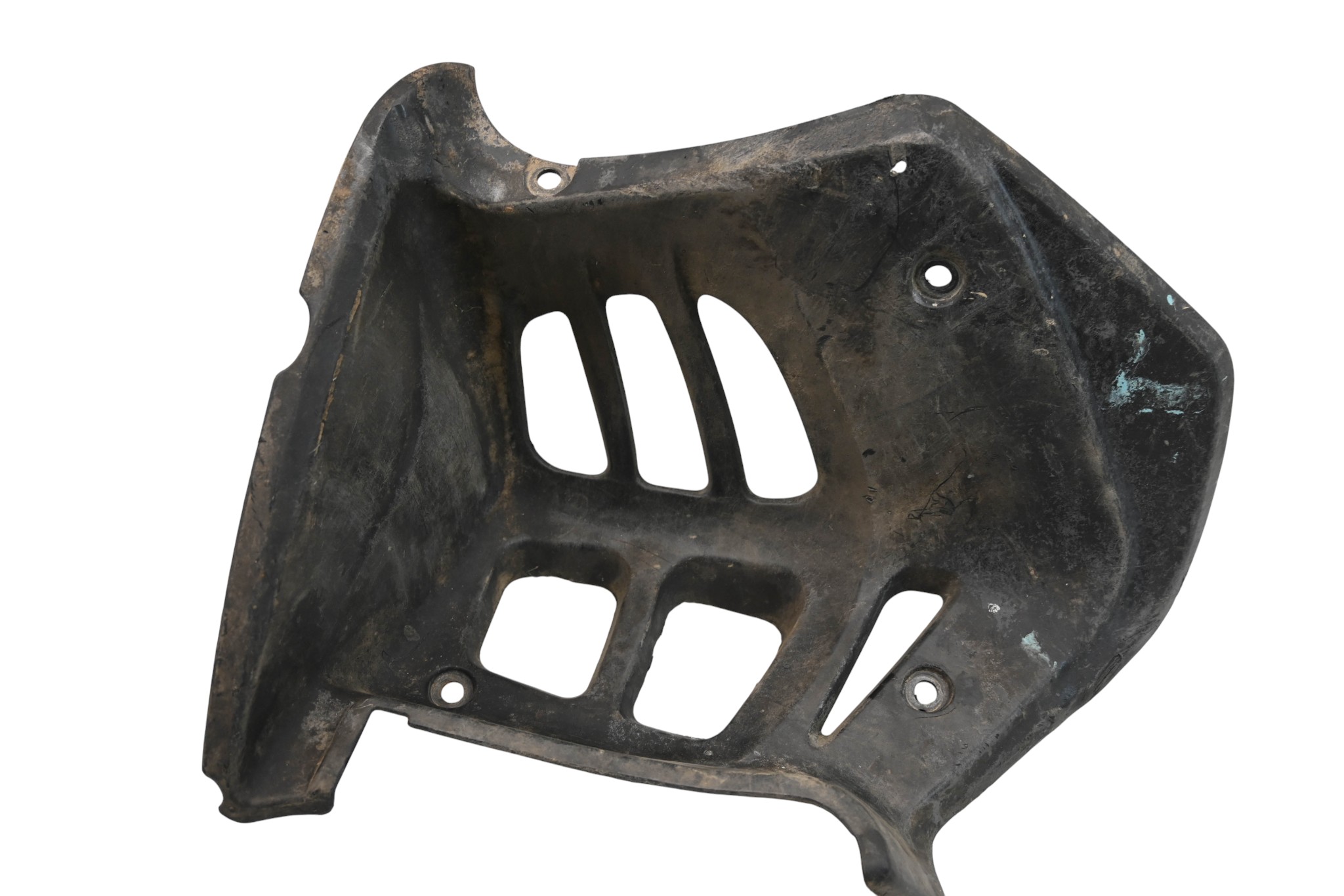 04 Kawasaki KFX700 2x4 Left Heel Guard Cover V-Force