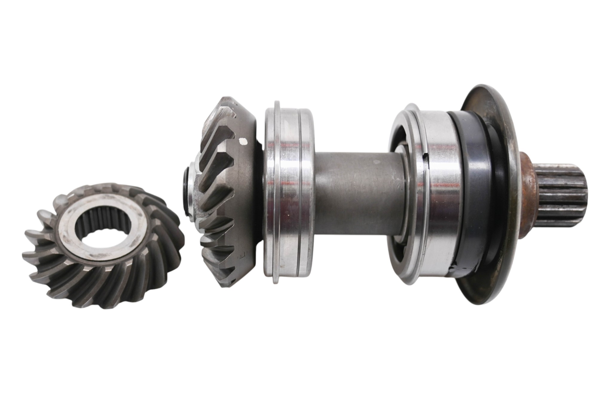 07 Suzuki Ozark 250 2x4 Transmission Bevel Gears Output Shaft LTF250