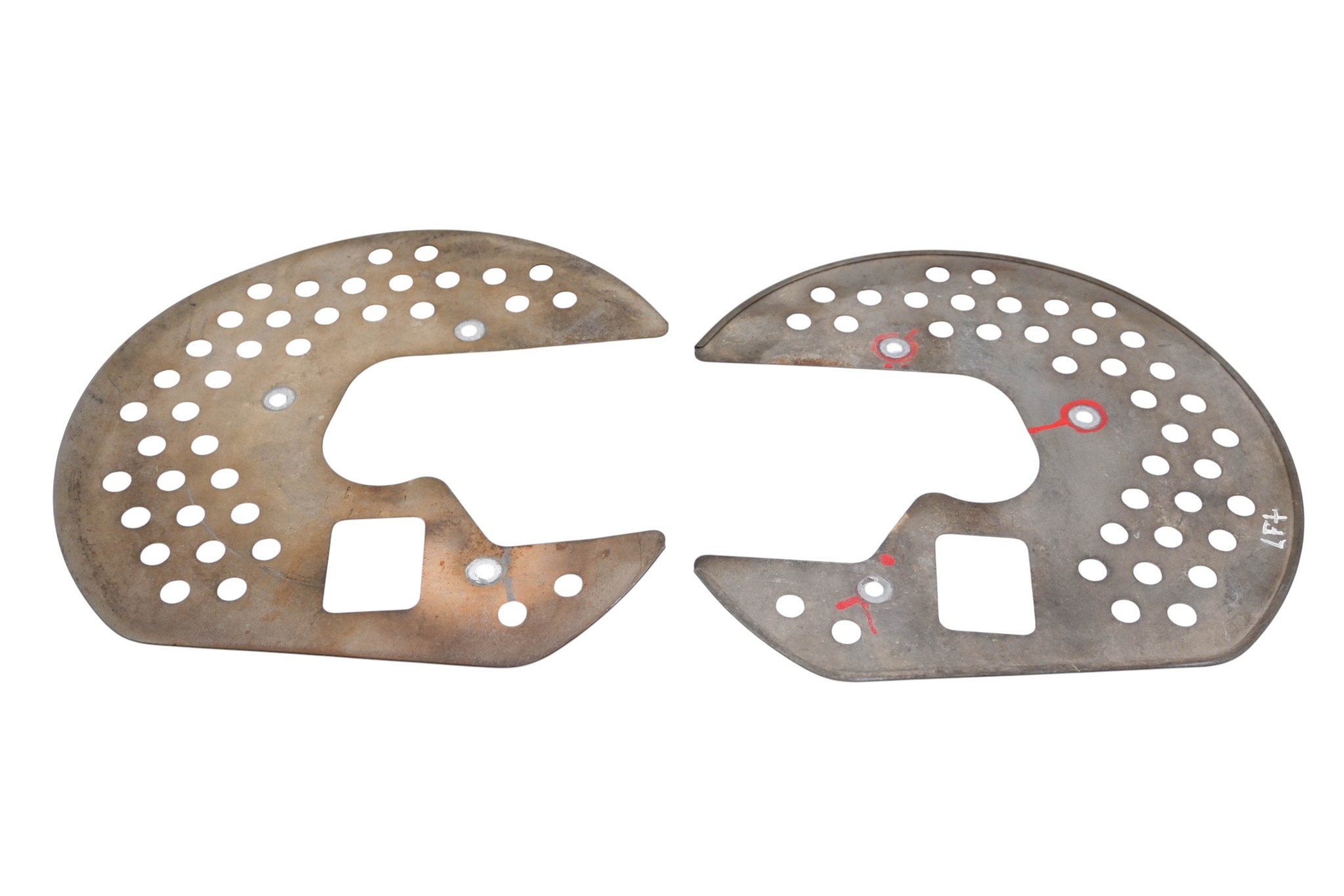 07 Suzuki Ozark 250 2x4 Brake Disc Guards Left & Right LTF250