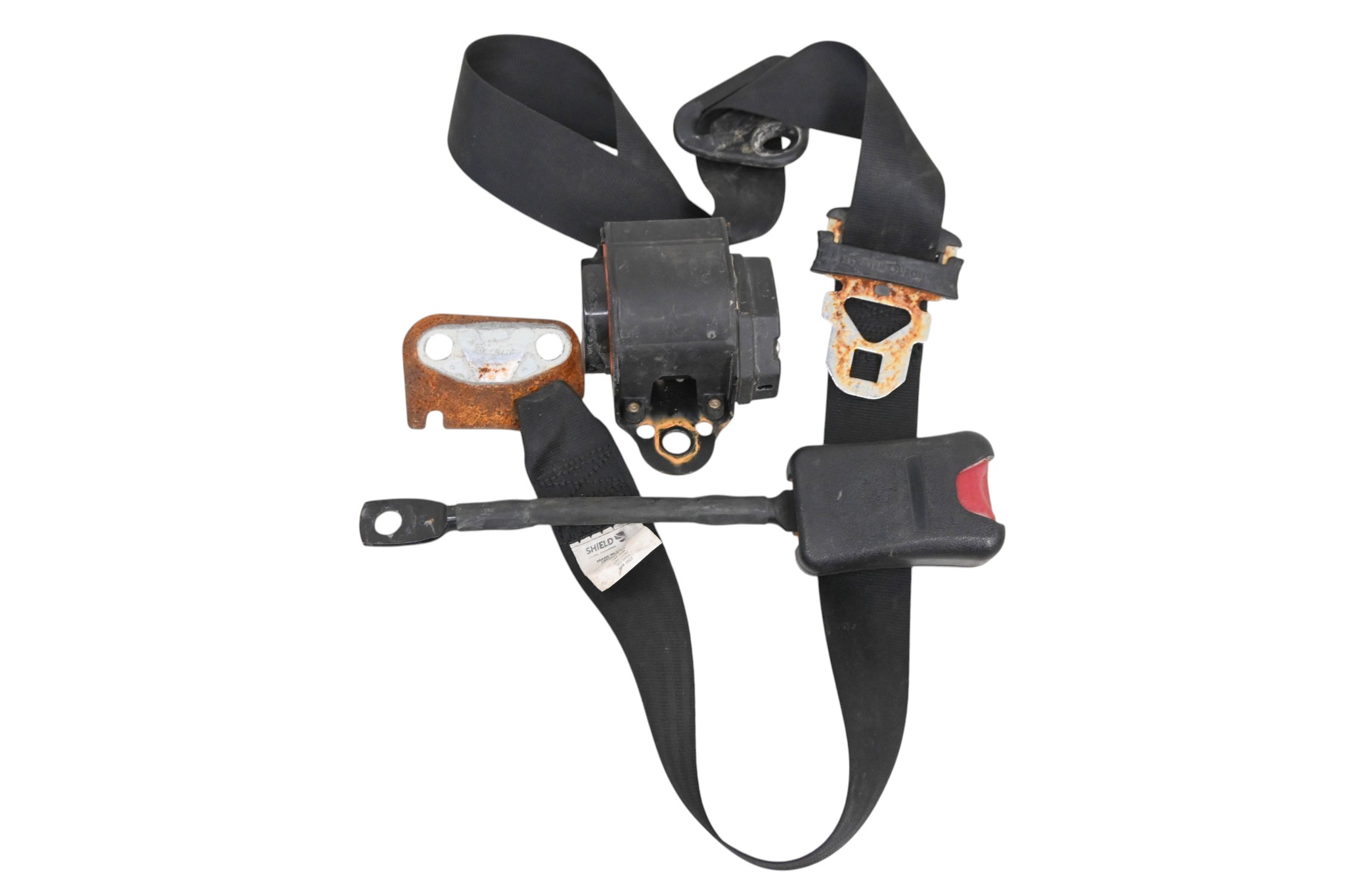23 Can-Am Defender Max HD7 Rear Left Seat Belt Assembly