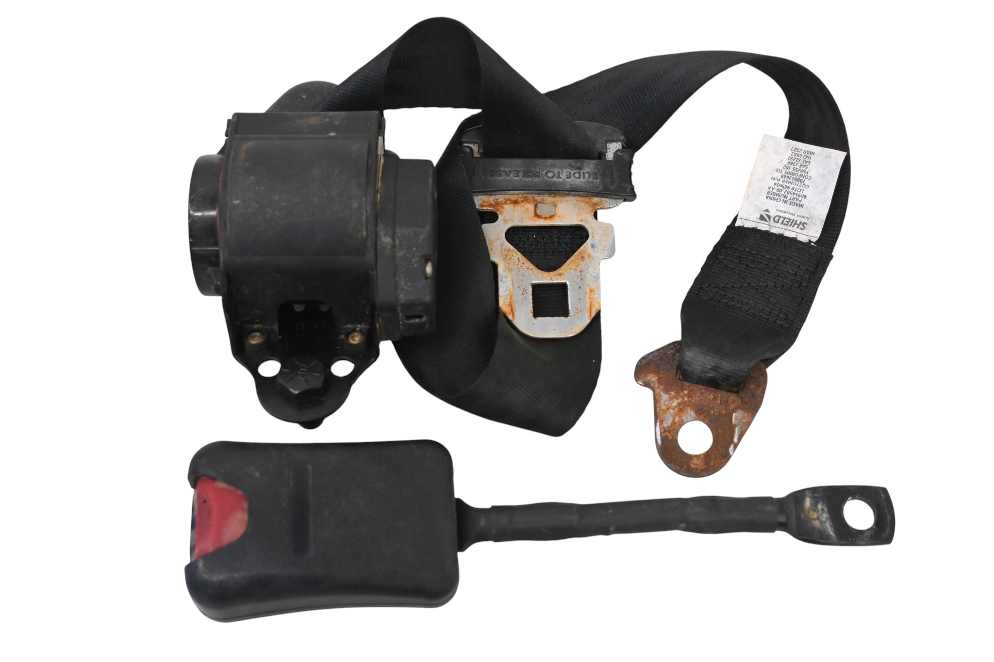 23 Can-Am Defender Max HD7 Middle Seat Belt Assembly