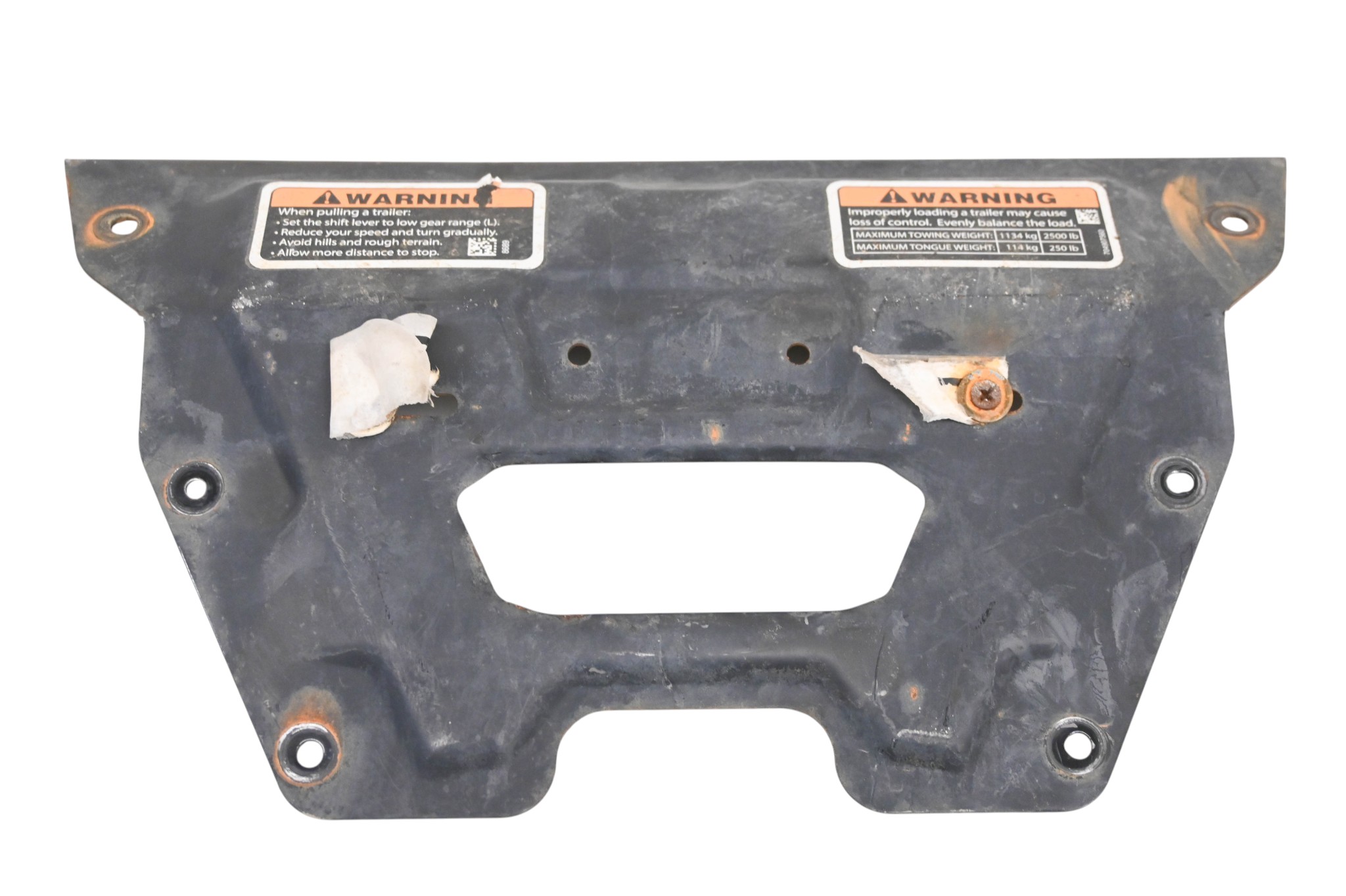23 Can-Am Defender Max HD7 Rear Chassis Reinforcement Plate