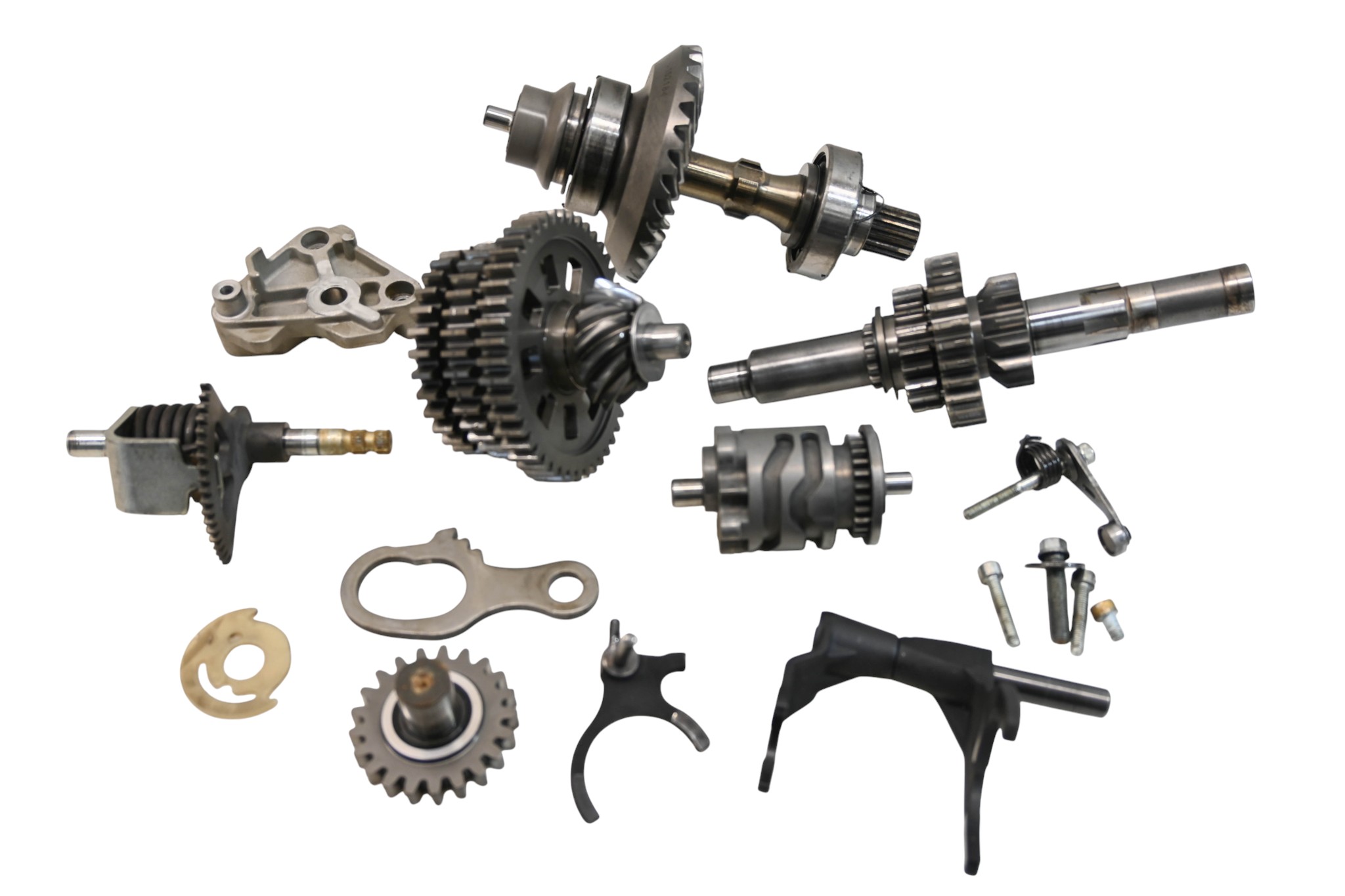 18 Can-Am Outlander Max 650 XT 4x4 Transmission Shift Forks & Drum