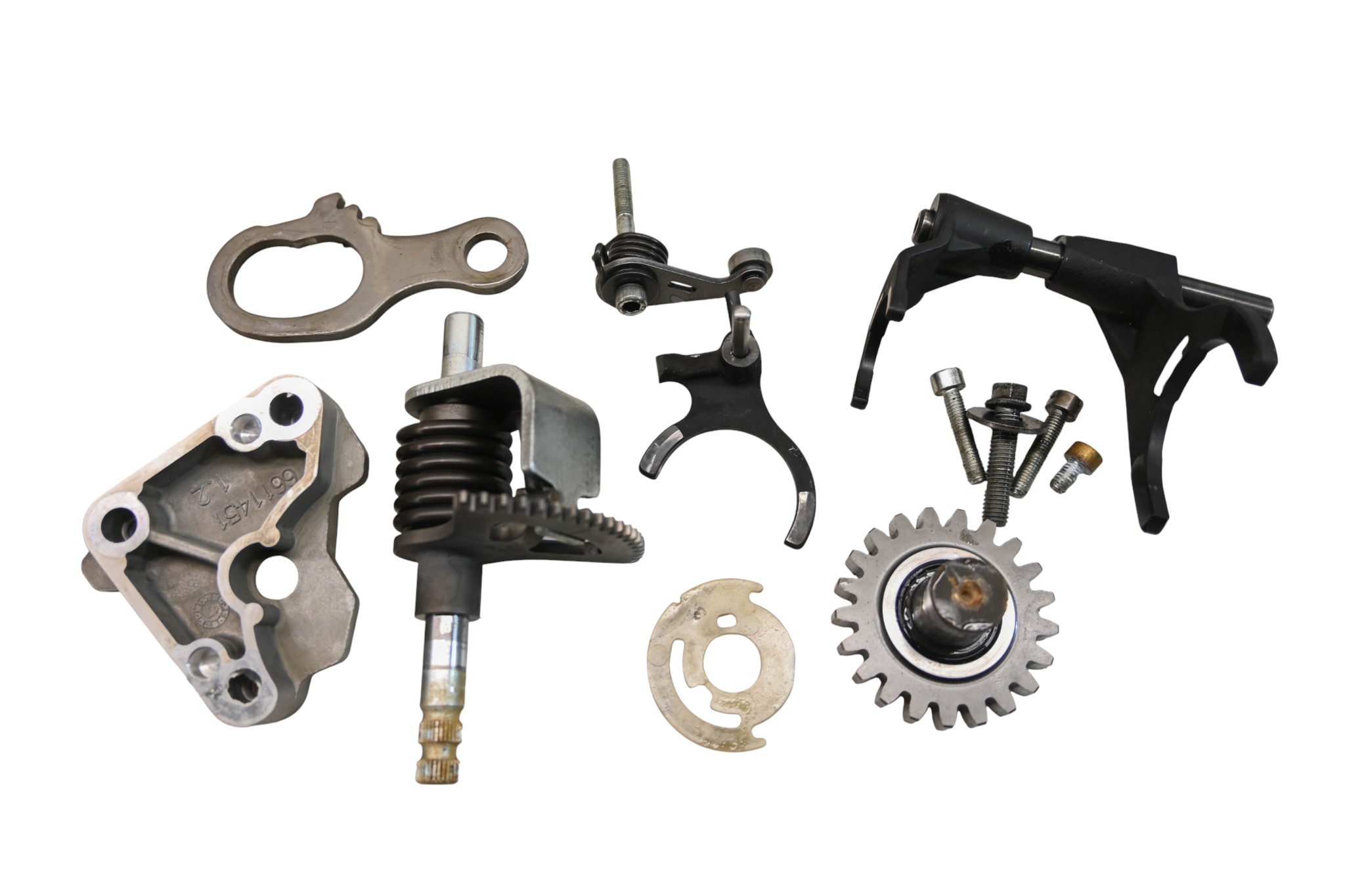 18 Can-Am Outlander Max 650 XT 4x4 Transmission Shift Forks & Drum