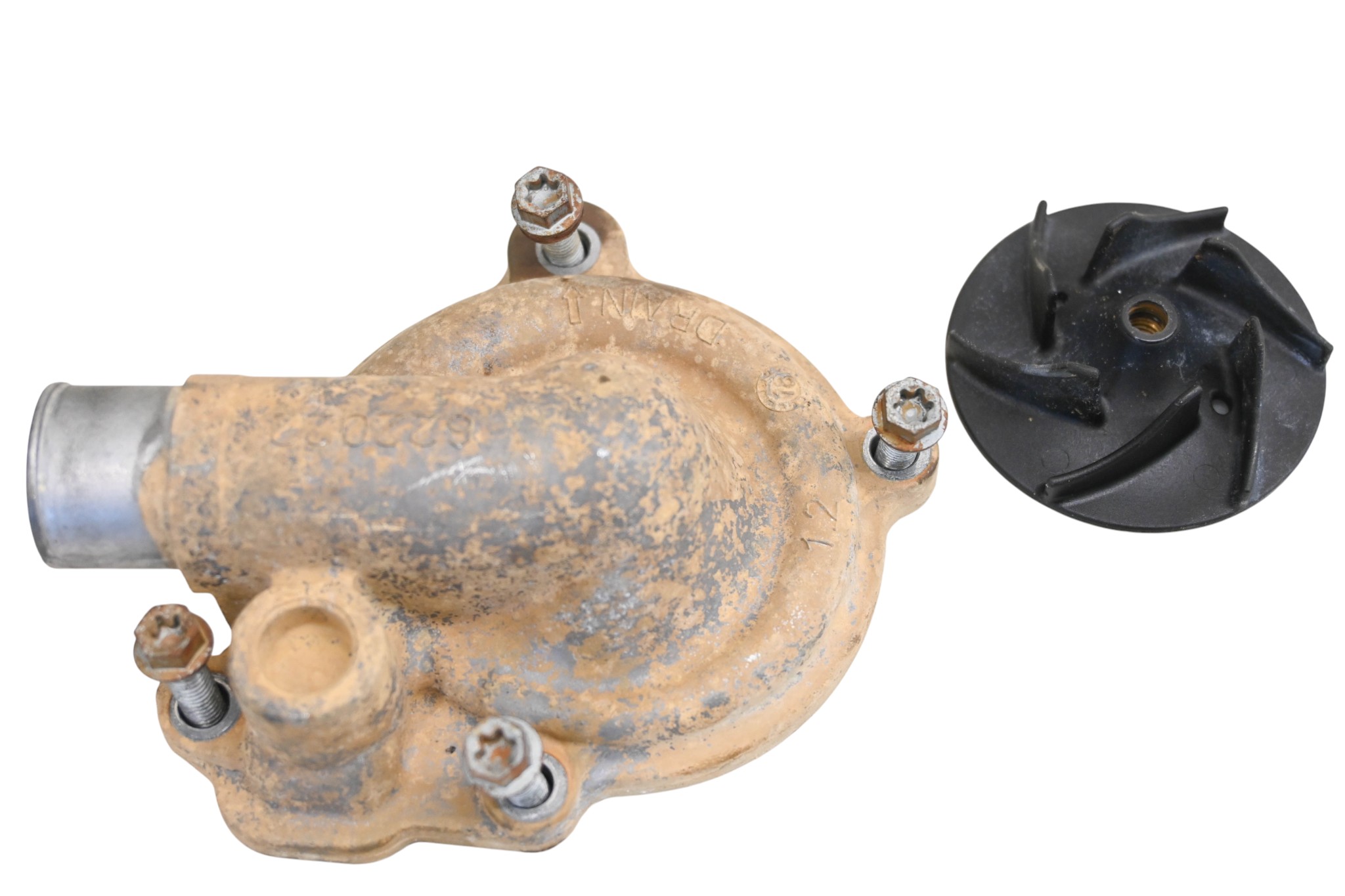 18 Can-Am Outlander Max 650 XT 4x4 Water Pump Cover & Impeller