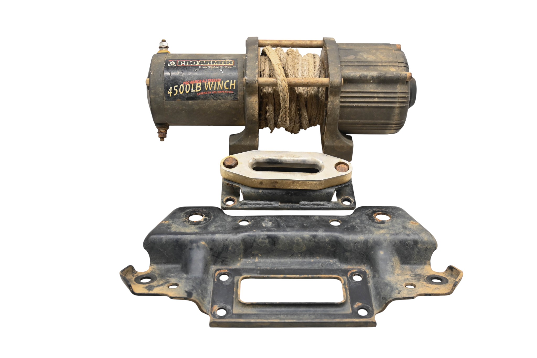 15 Polaris RZR 1000 XP EPS Winch & Bracket Assembly Pro Armor