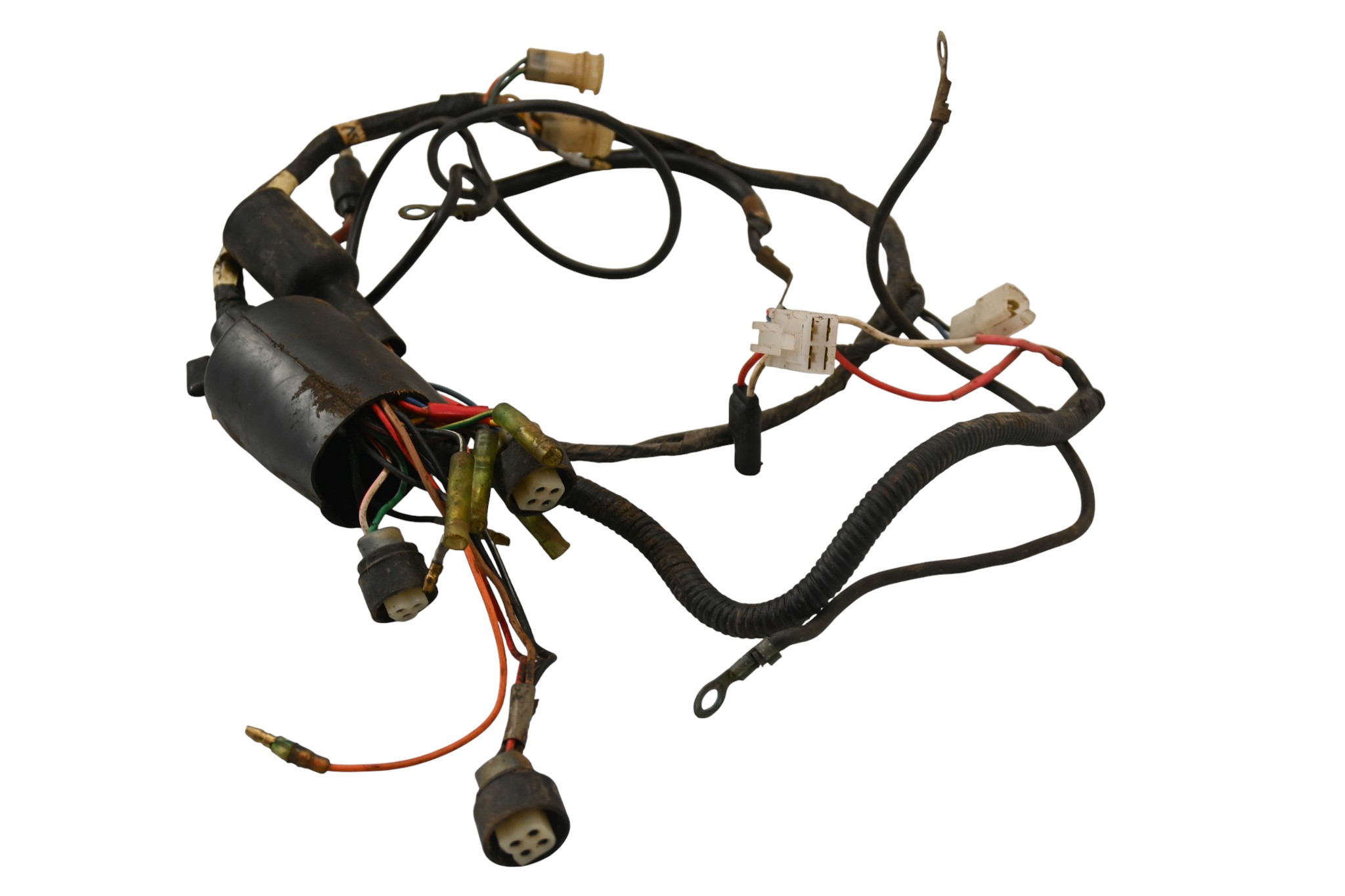 87 Yamaha Champ 100 Wire Harness Electrical Wiring YFM100