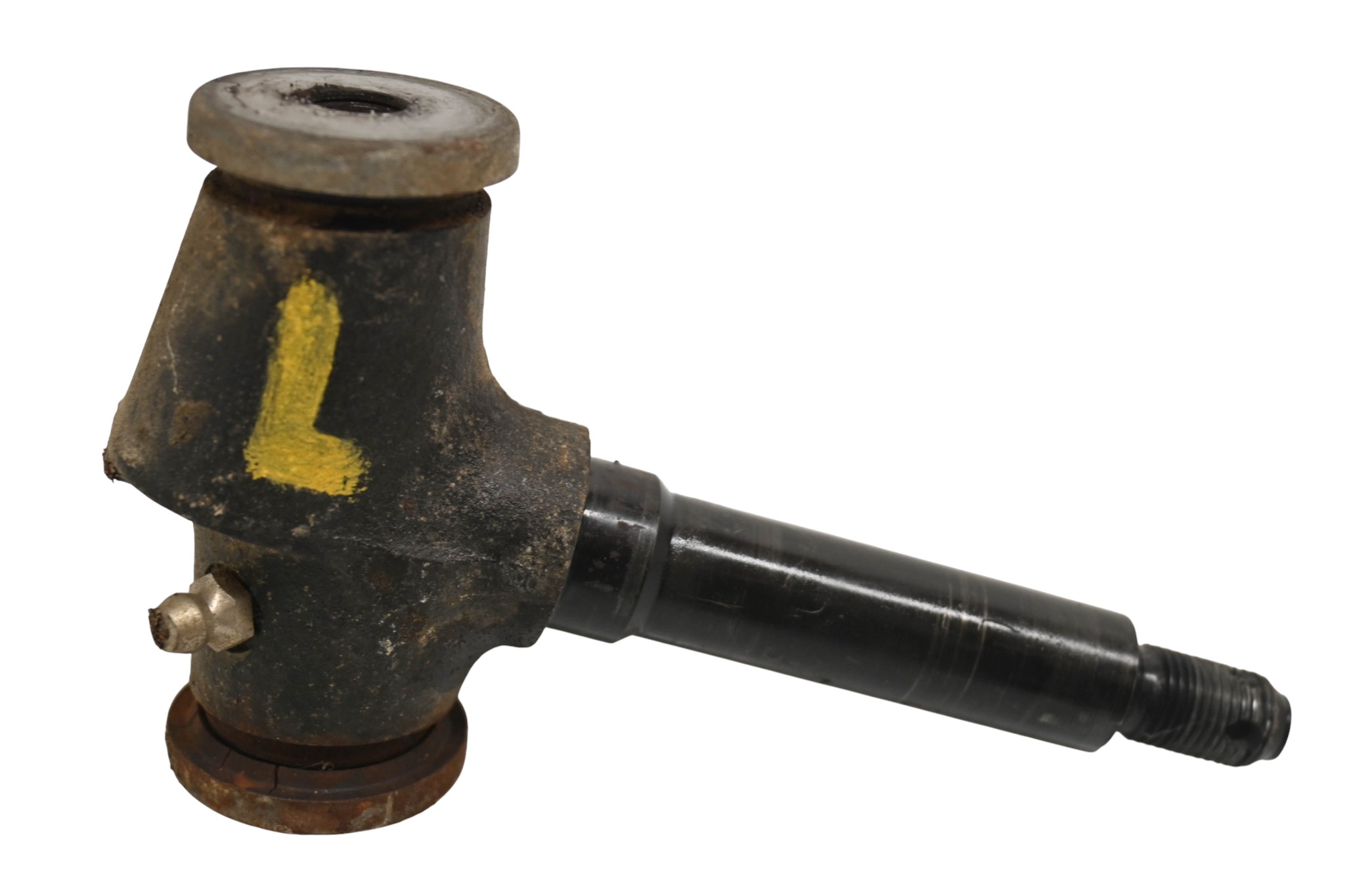 87 Yamaha Champ 100 Front Left Spindle Knuckle YFM100