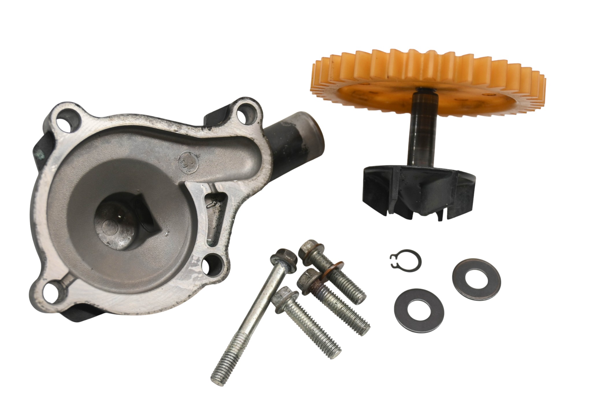 15 Yamaha YZF R3 Water Pump Cover & Impeller
