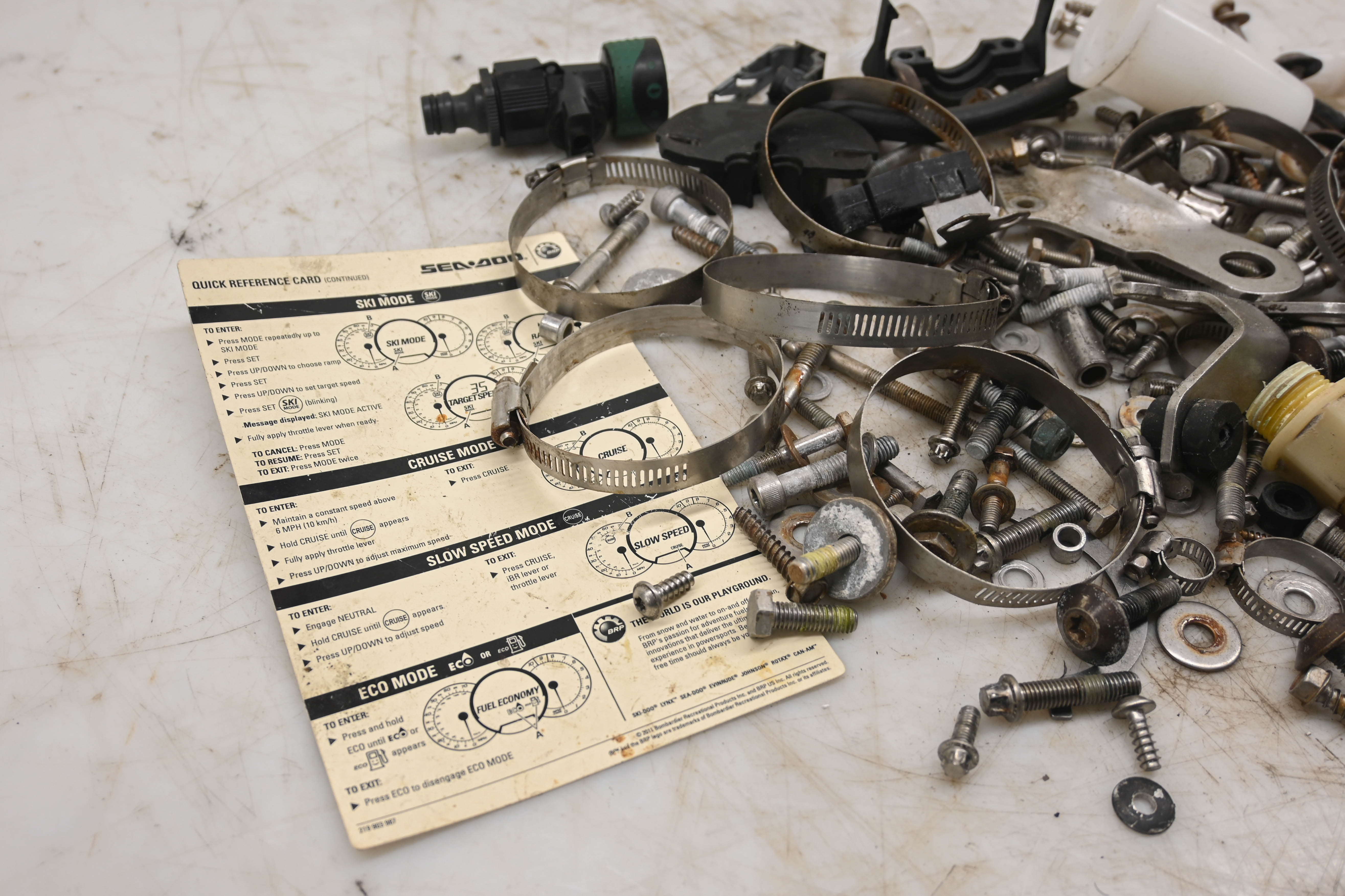 12 Sea-Doo RXT-X260 Hardware Set Nuts & Bolts