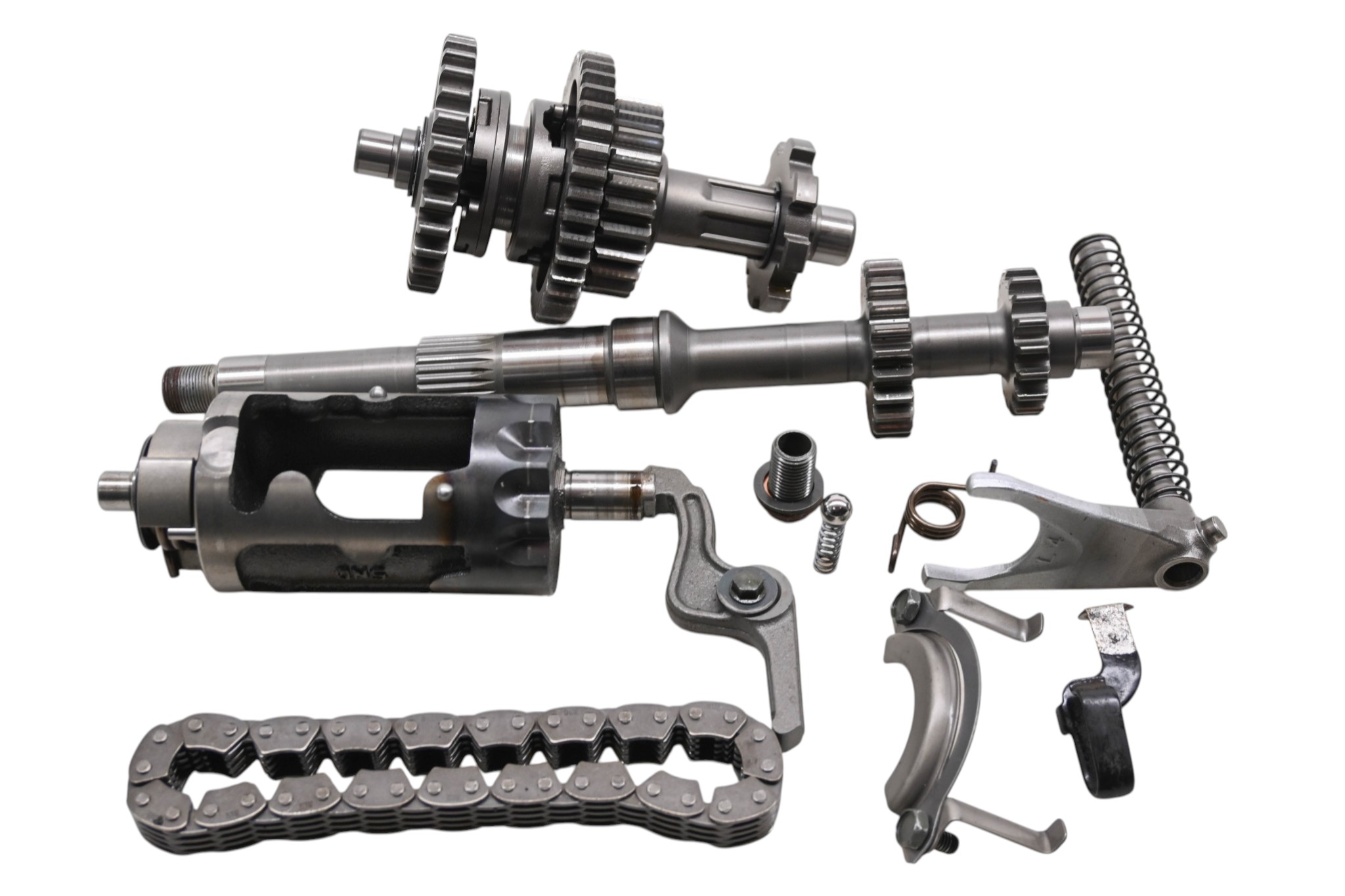 05 Yamaha Kodiak 400 4x4 Transmission Shift Forks & Drum YFM400F