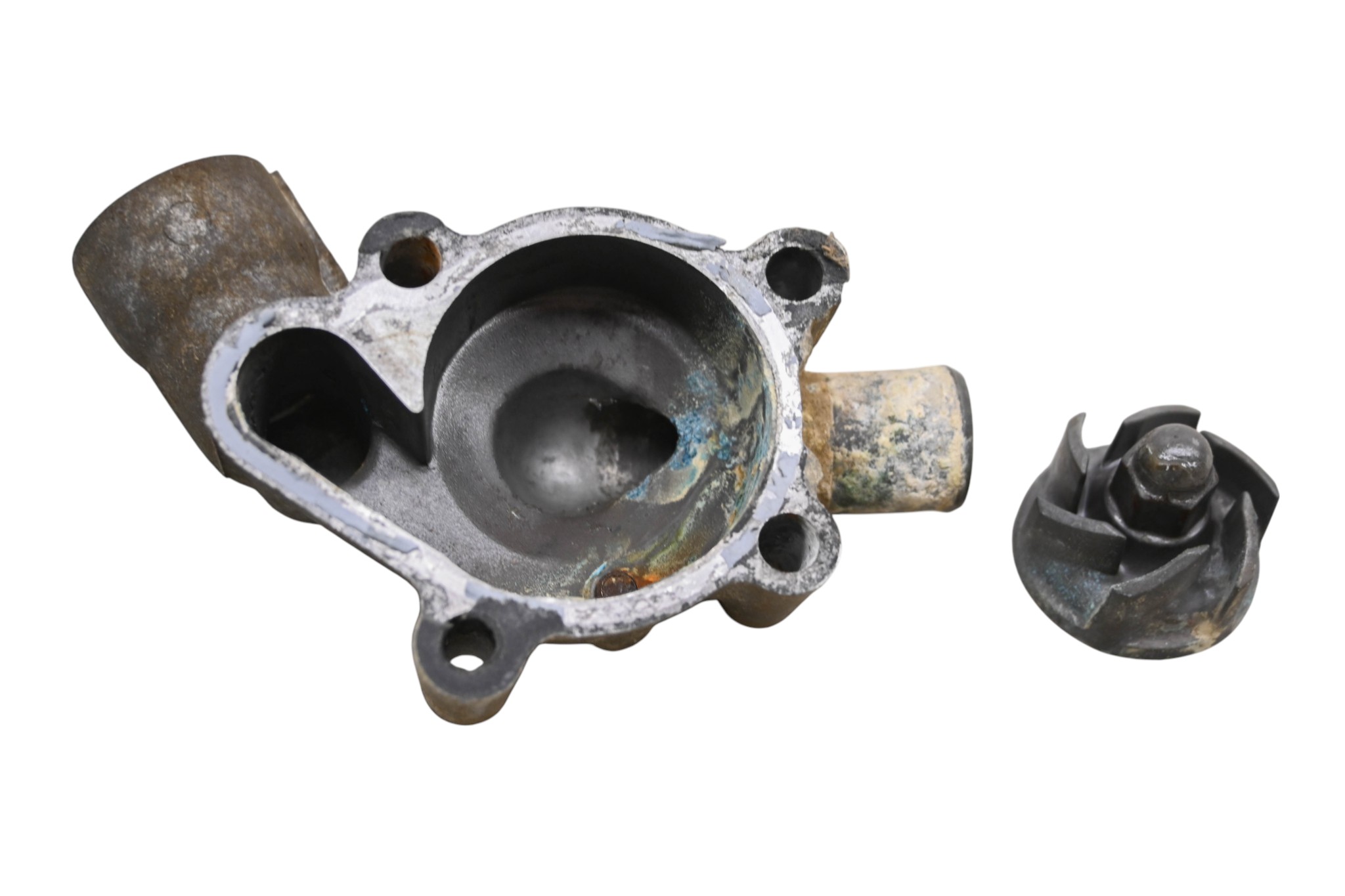05 Yamaha Kodiak 400 4x4 Water Pump Cover & Impeller YFM400F