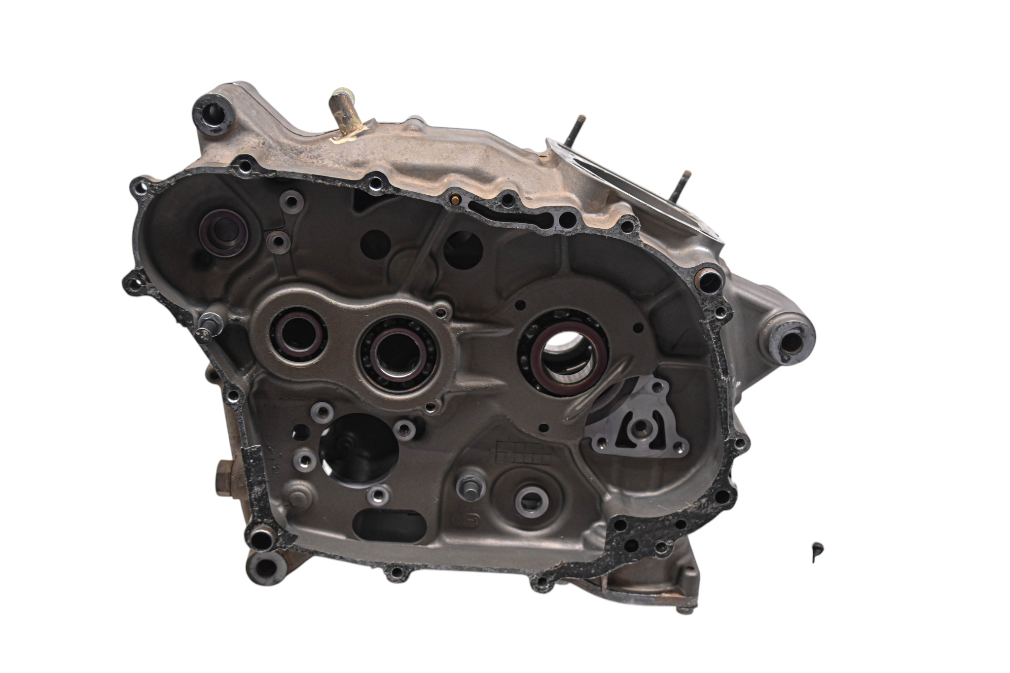 89 Suzuki LT250S Crankcase Center Crank Case Quadsport 250