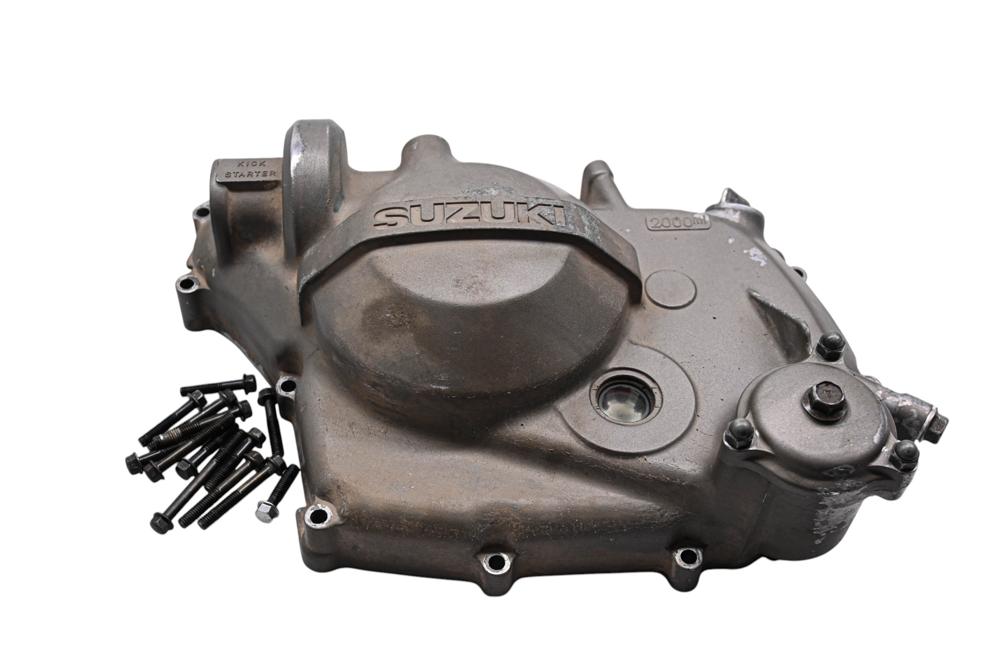 89 Suzuki LT250S Clutch Cover Quadsport 250