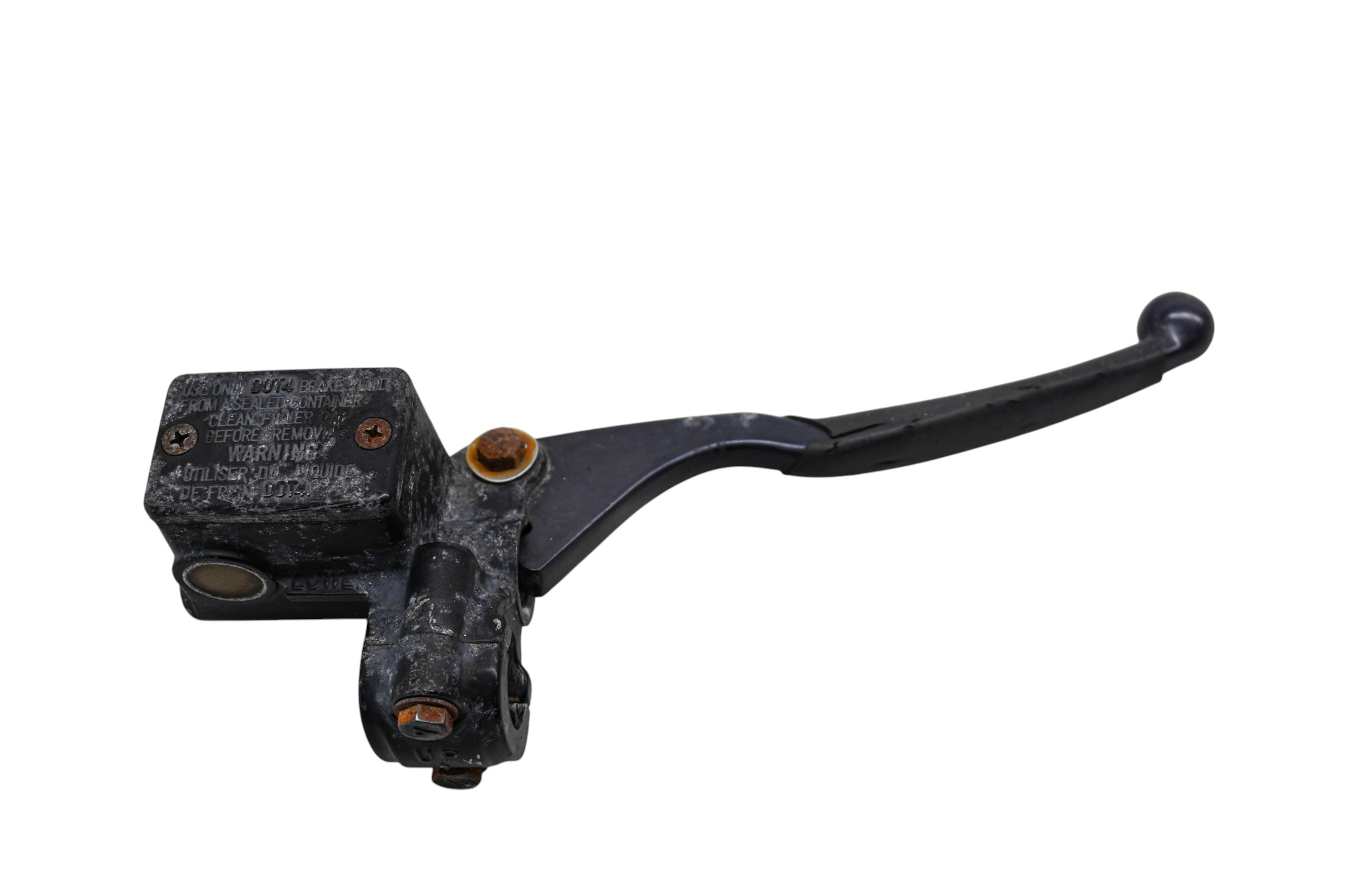 89 Suzuki LT250S Front Brake Master Cylinder & Lever Quadsport 250