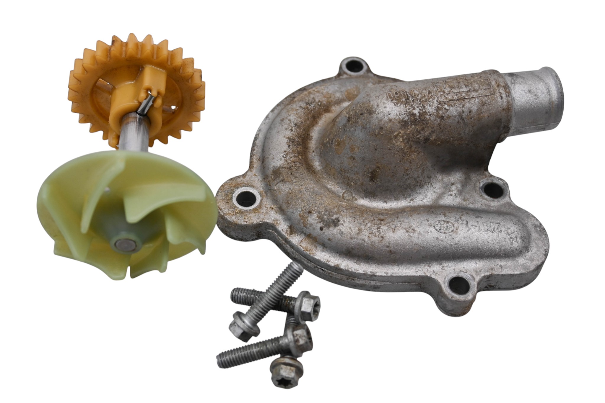 05 Can-Am Outlander 400 XT 4x4 Water Pump Cover & Impeller Bombardier