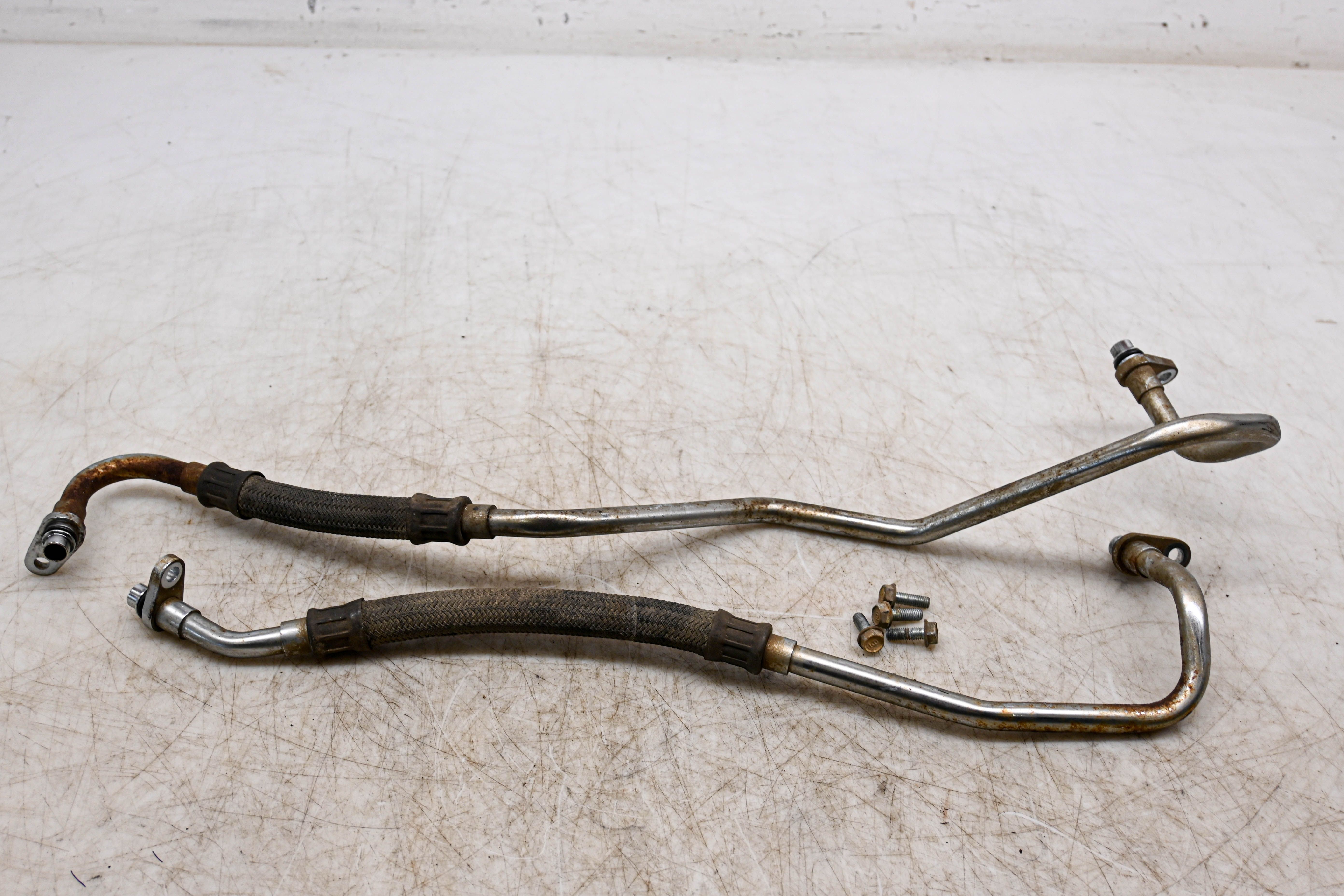 03 Honda Rubicon 500 4x4 Oil Tank Lines TRX500FA