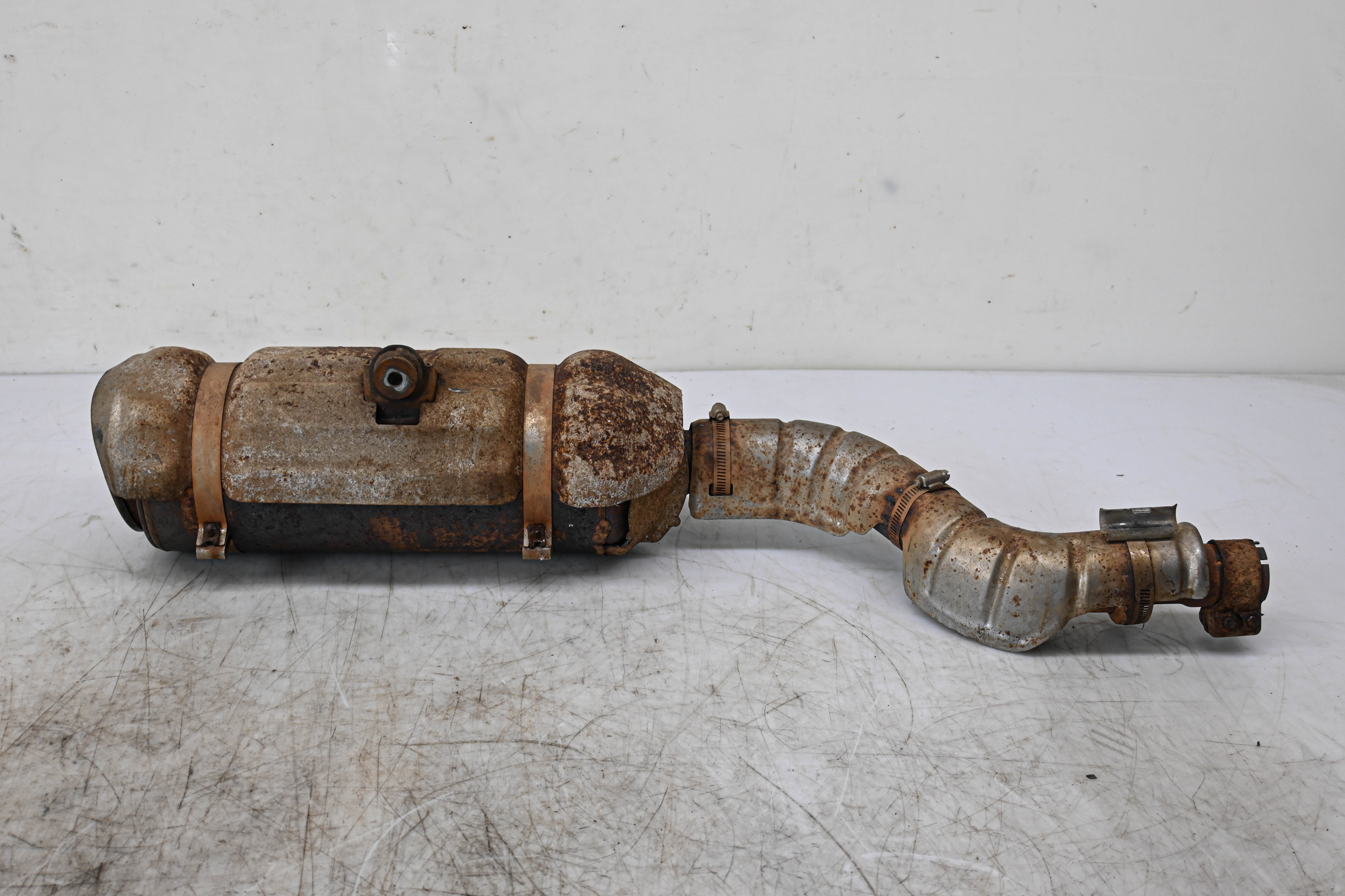 03 Honda Rubicon 500 4x4 Muffler Exhaust Pipe TRX500FA