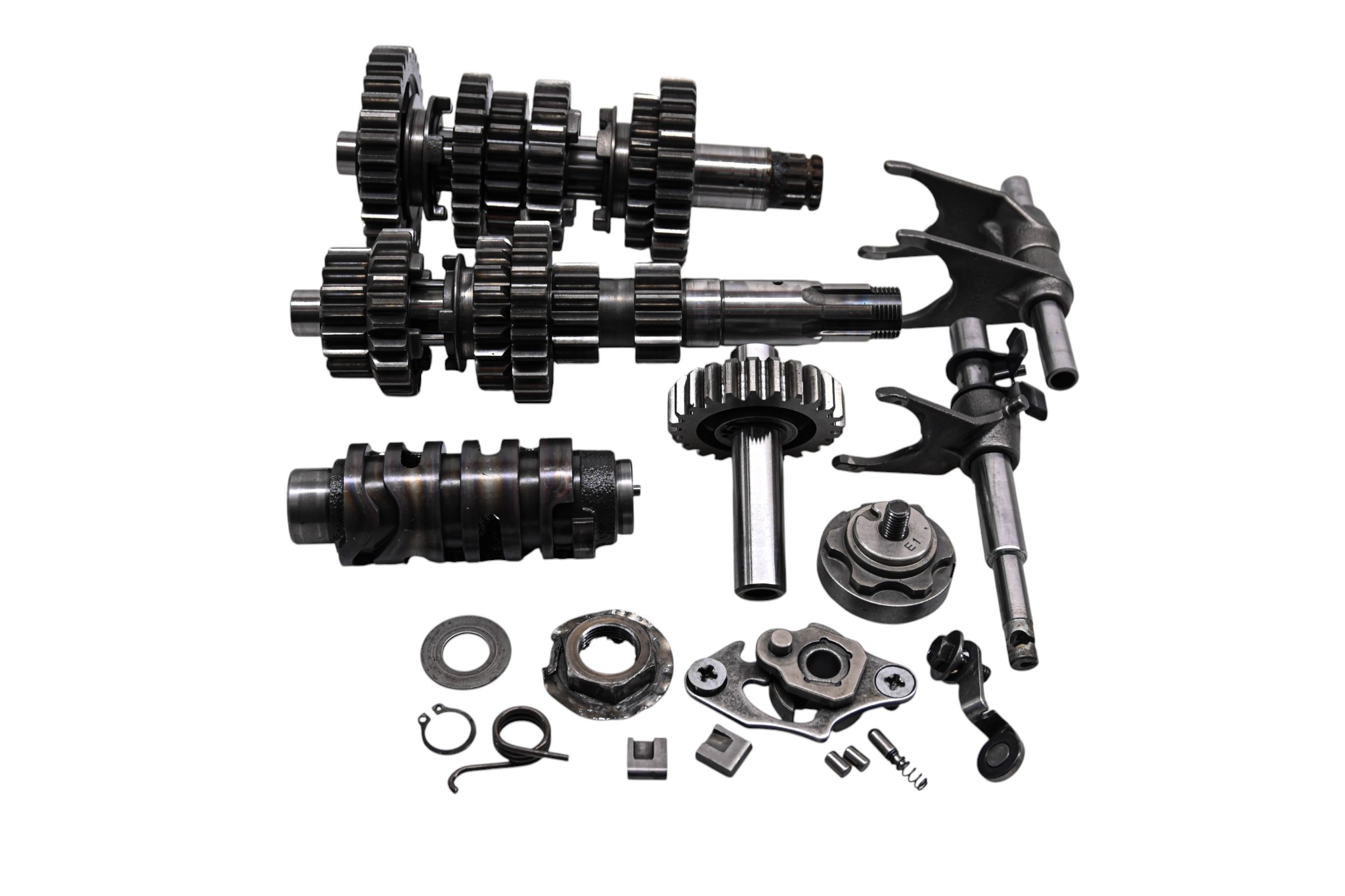03 Kawasaki KFX400 Transmission Shift Forks & Drum LTZ400