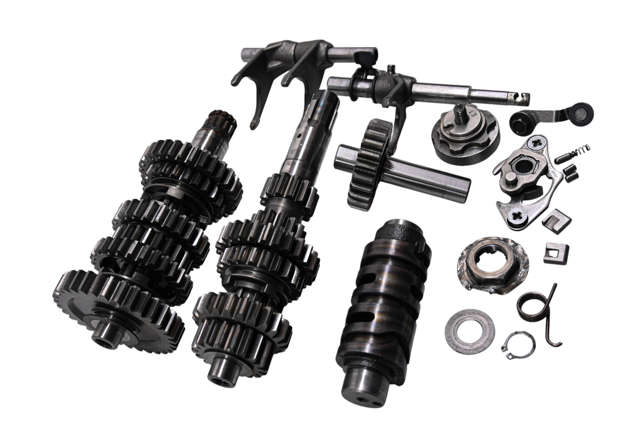 03 Kawasaki KFX400 Transmission Shift Forks & Drum LTZ400