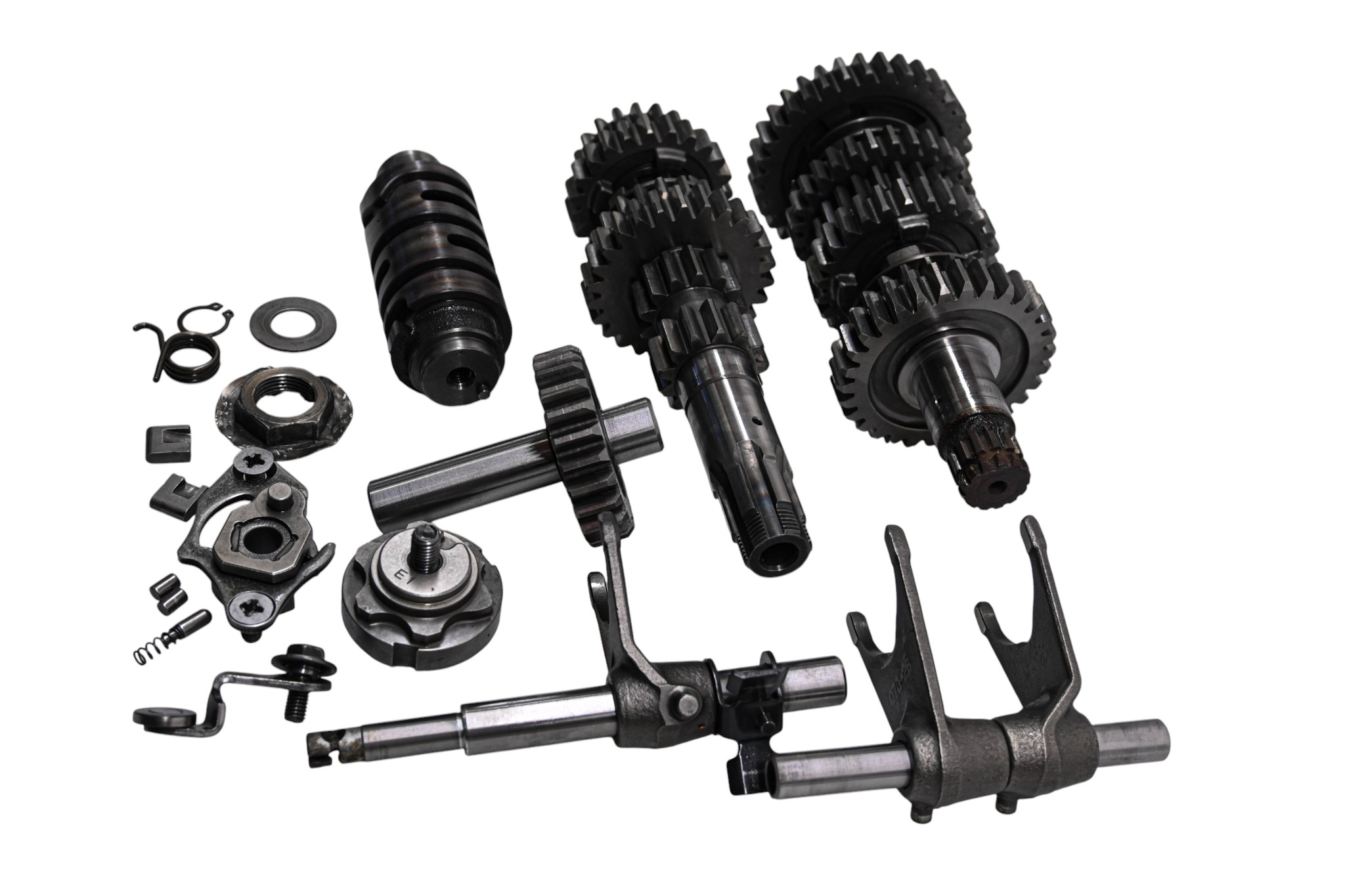 03 Kawasaki KFX400 Transmission Shift Forks & Drum LTZ400