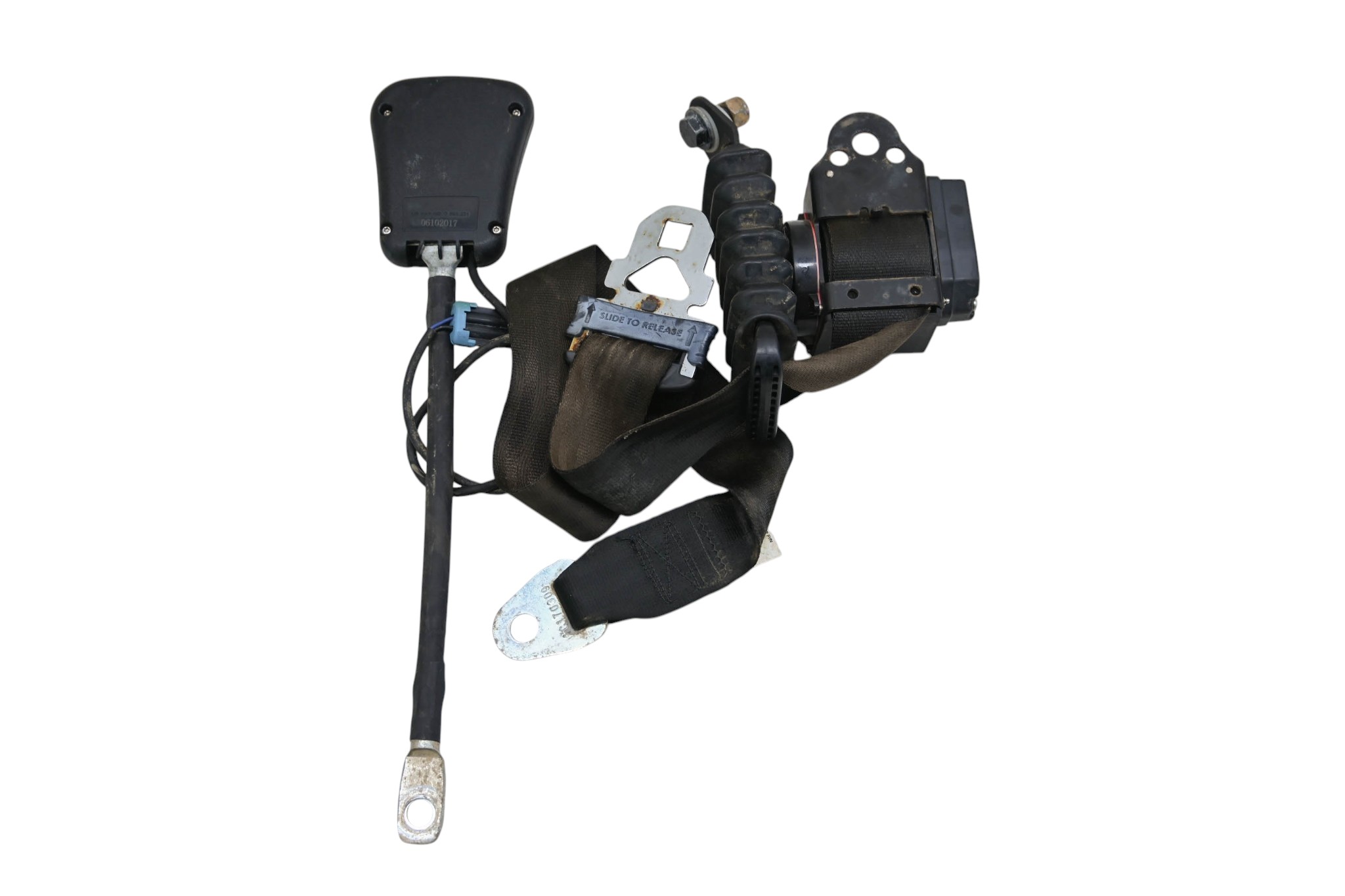 18 Can-Am Commander Max 1000 XT Front Driver Seat Belt Assembly