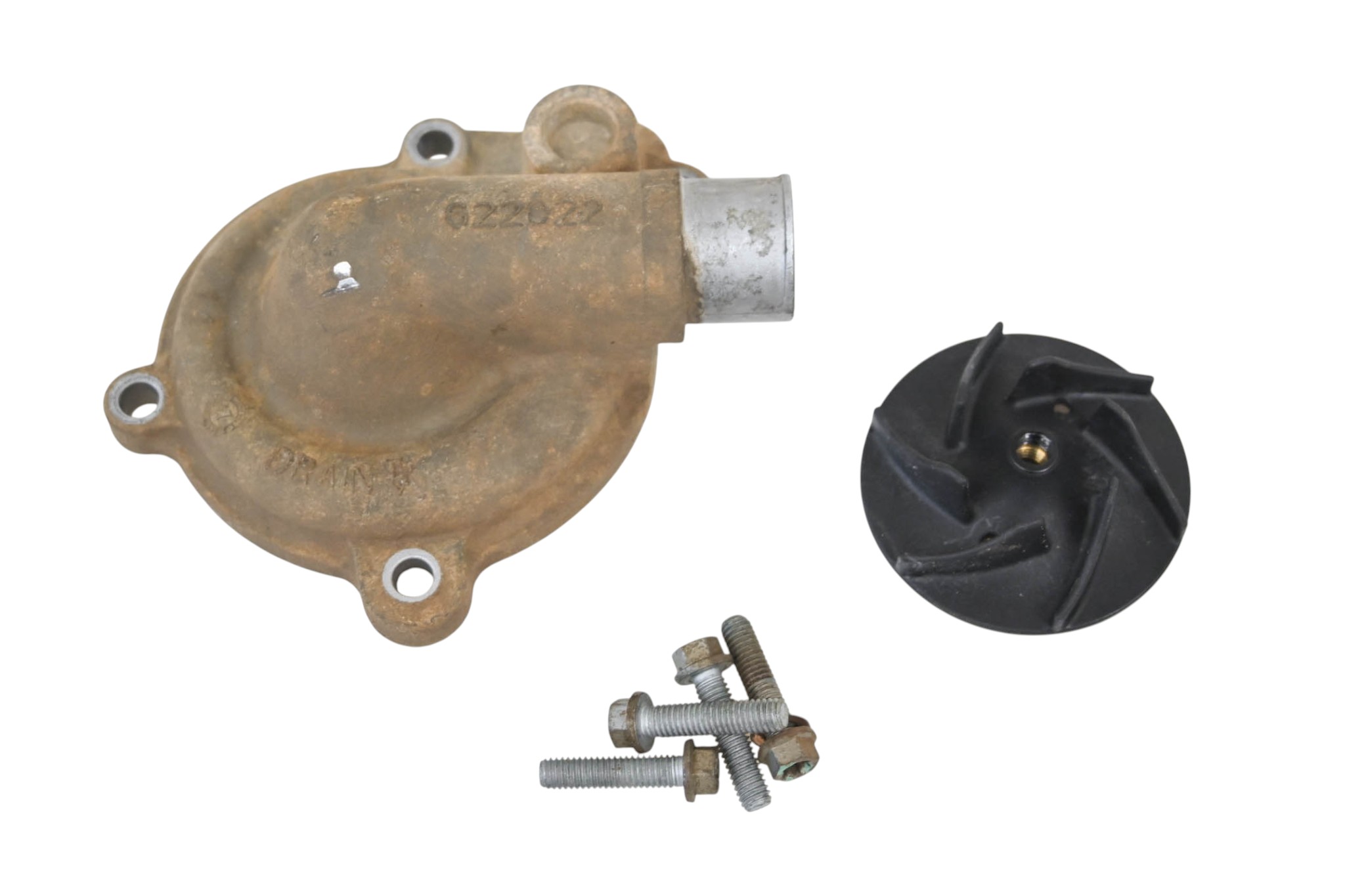 18 Can-Am Commander Max 1000 XT Water Pump Cover & Impeller