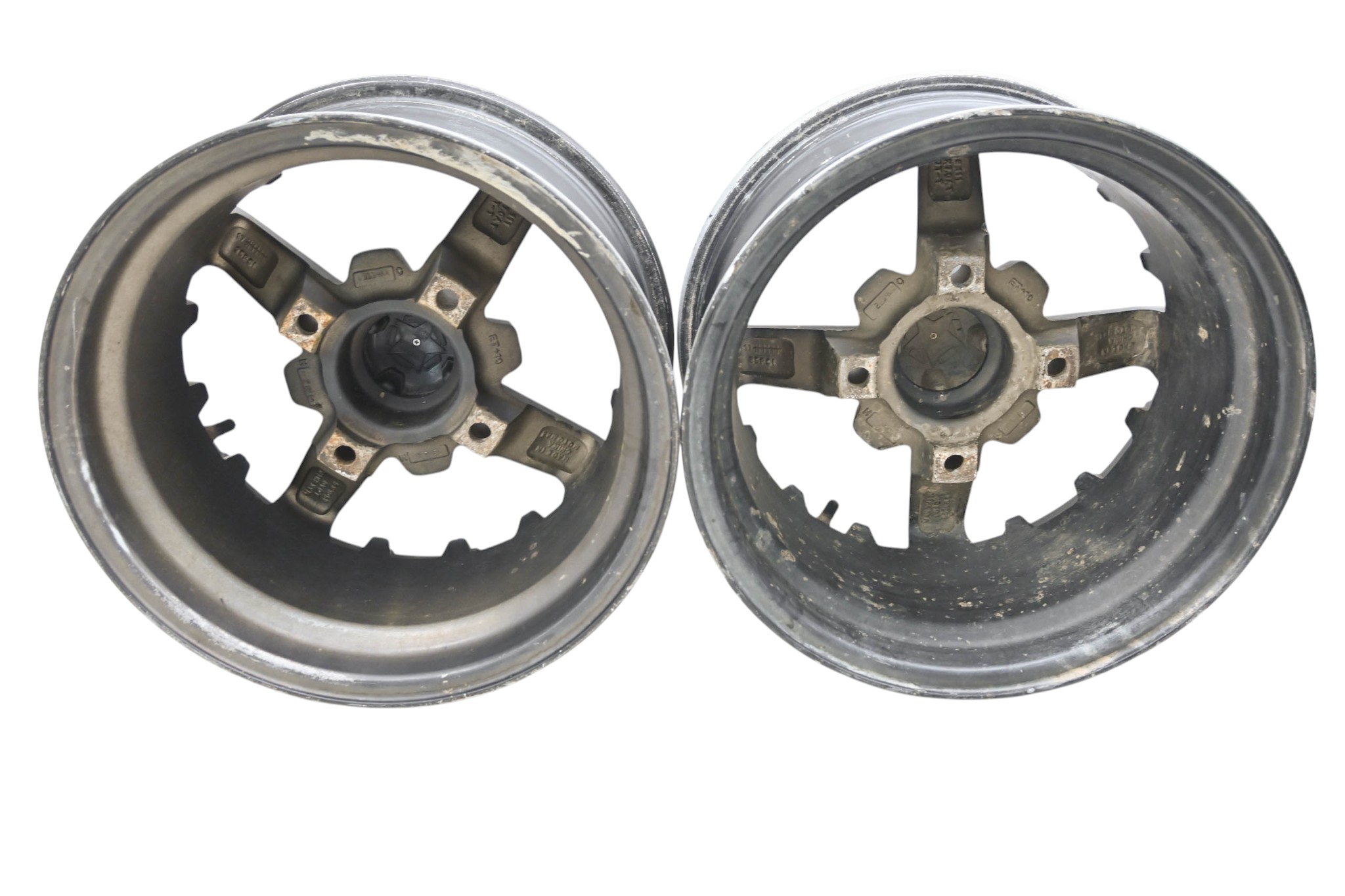 18 Can-Am Commander Max 1000 XT Front Wheels Rims 14X7 4/137 MSA