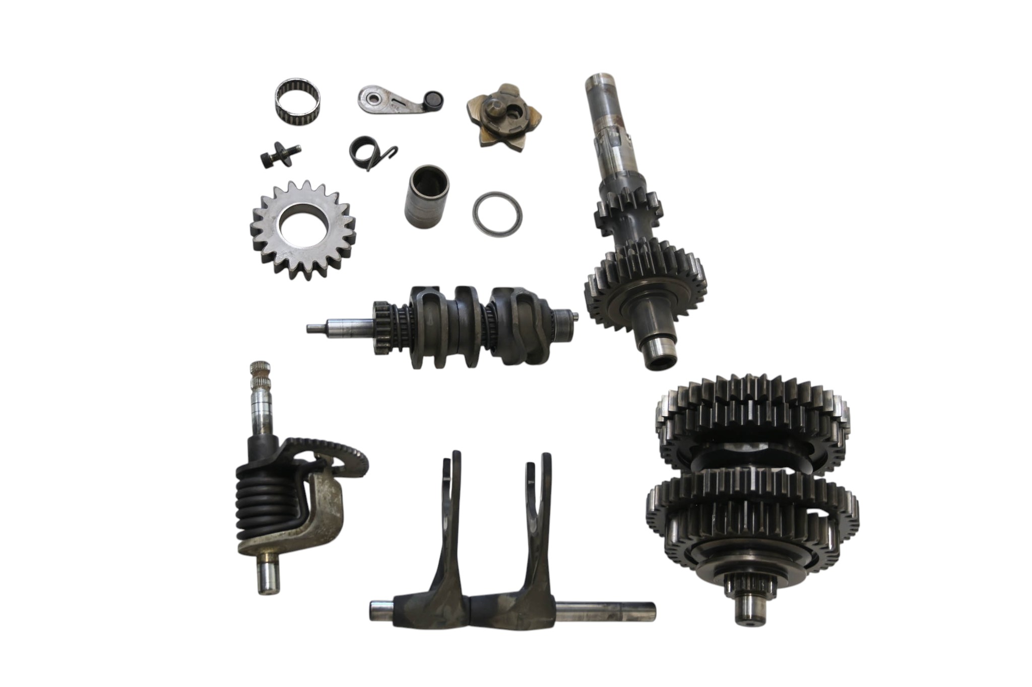 18 Can-Am Commander Max 1000 XT Transmission Shift Forks & Drum