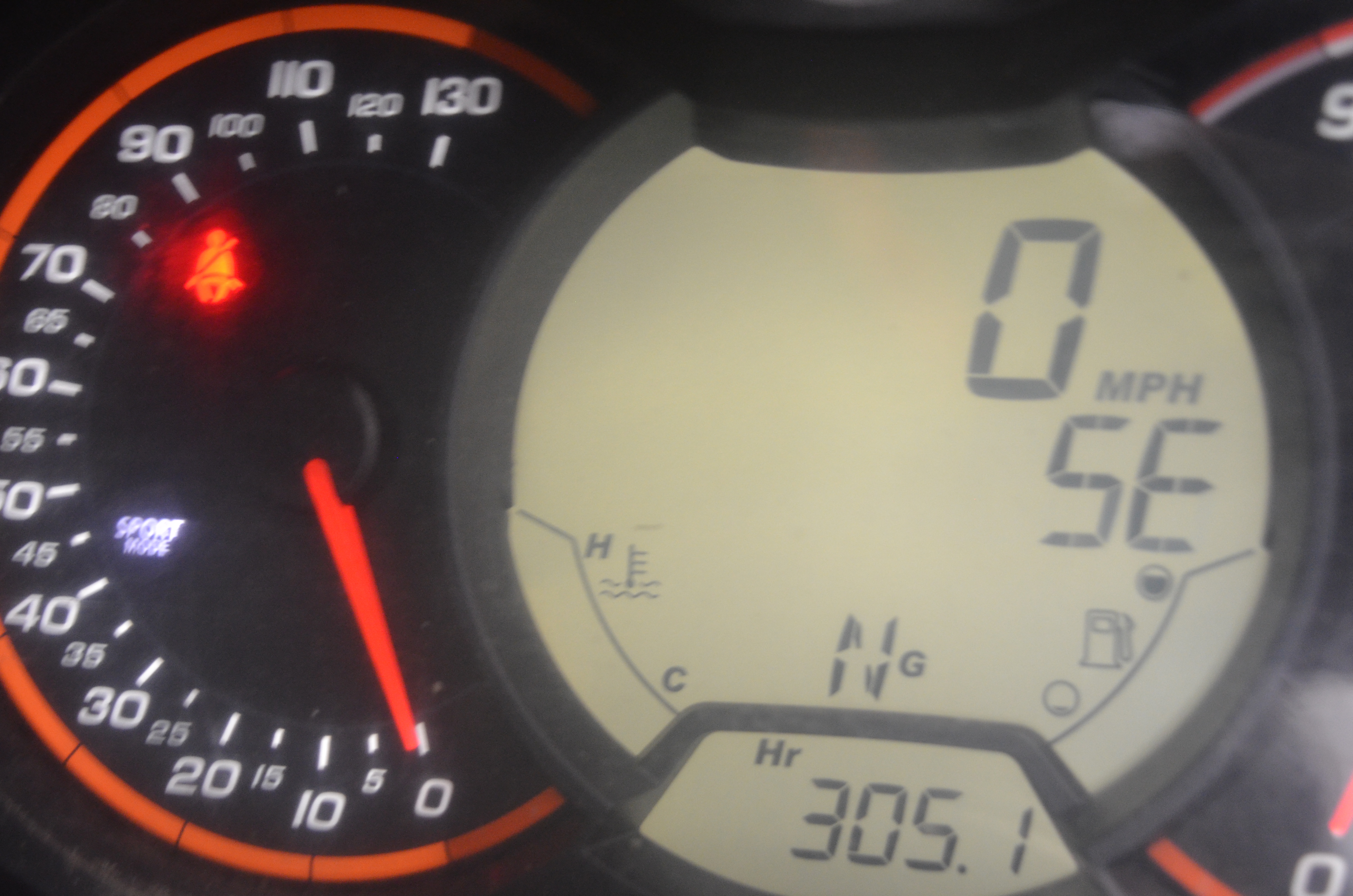 18 Can-Am Commander Max 1000 XT Speedometer Dash